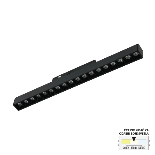 LED magnetna svetiljka CCT FM2001-18 BK
