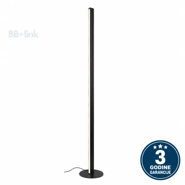 PODNA LAMPA 250138F-BK 40W 3000K Ø220x1500 CRNA