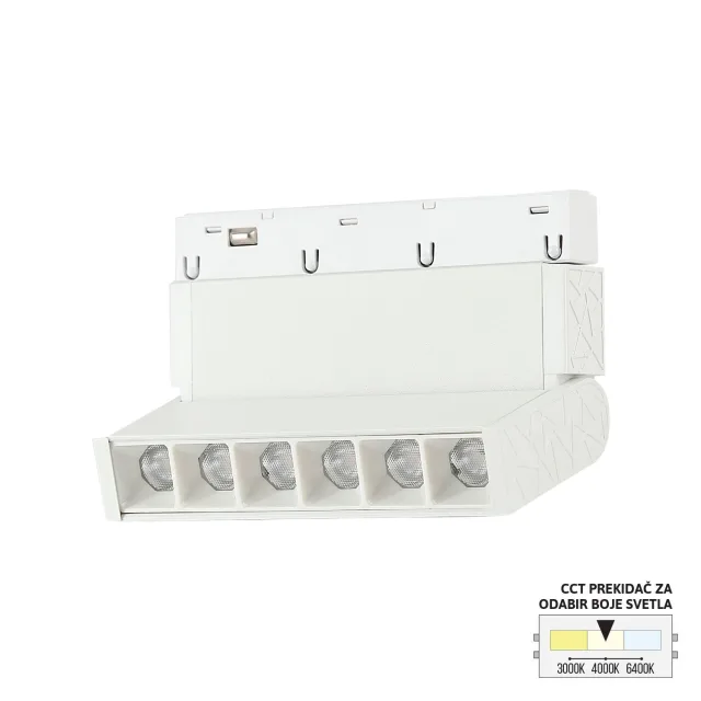 LED magnetna svetiljka CCT FM2101-6 WH