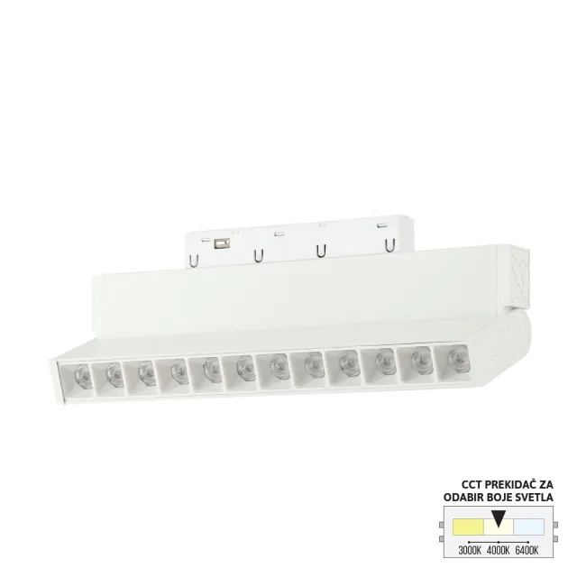 LED magnetna svetiljka CCT FM2101-12 WH