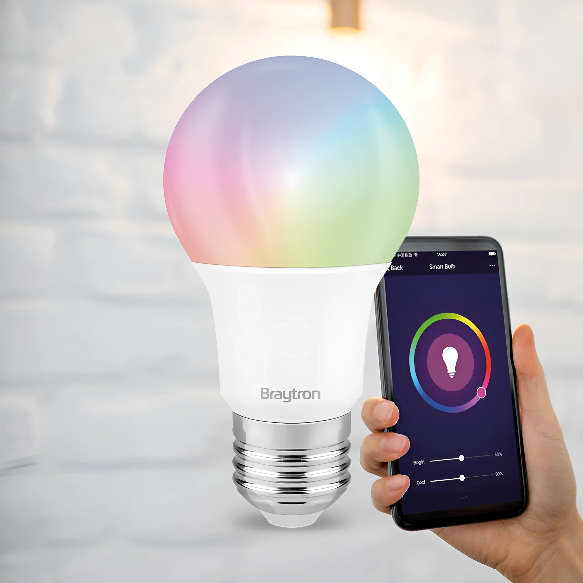 SMART LED SIJALICA A60 9W E27 RGBW — slika 2