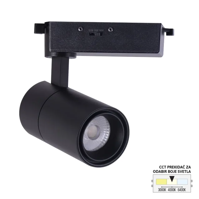 LED šinski reflektor TL08-20CCT BK