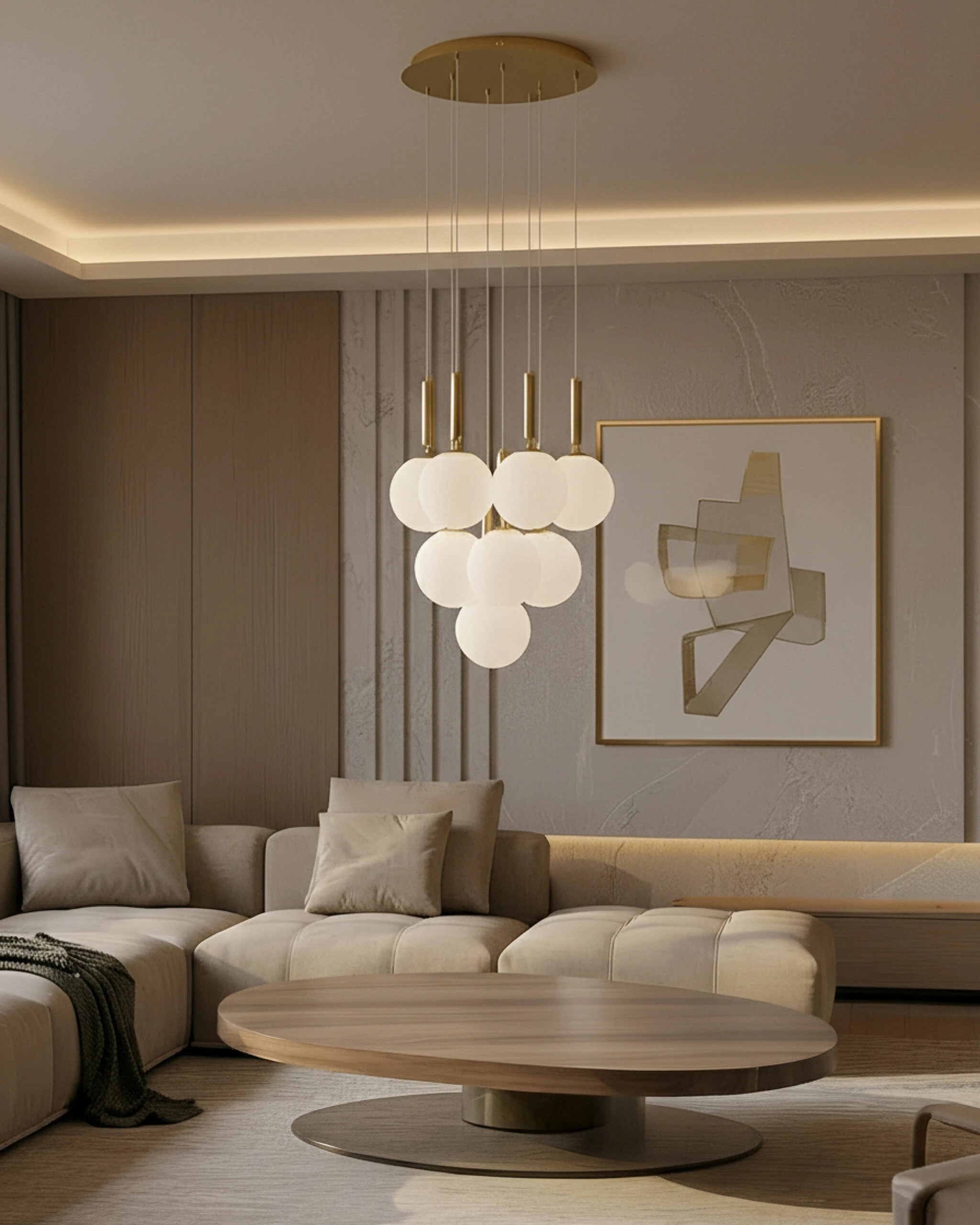 Luster F7046-8L SG+WH — slika 2