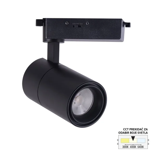 LED šinski reflektor TL08-30CCT BK
