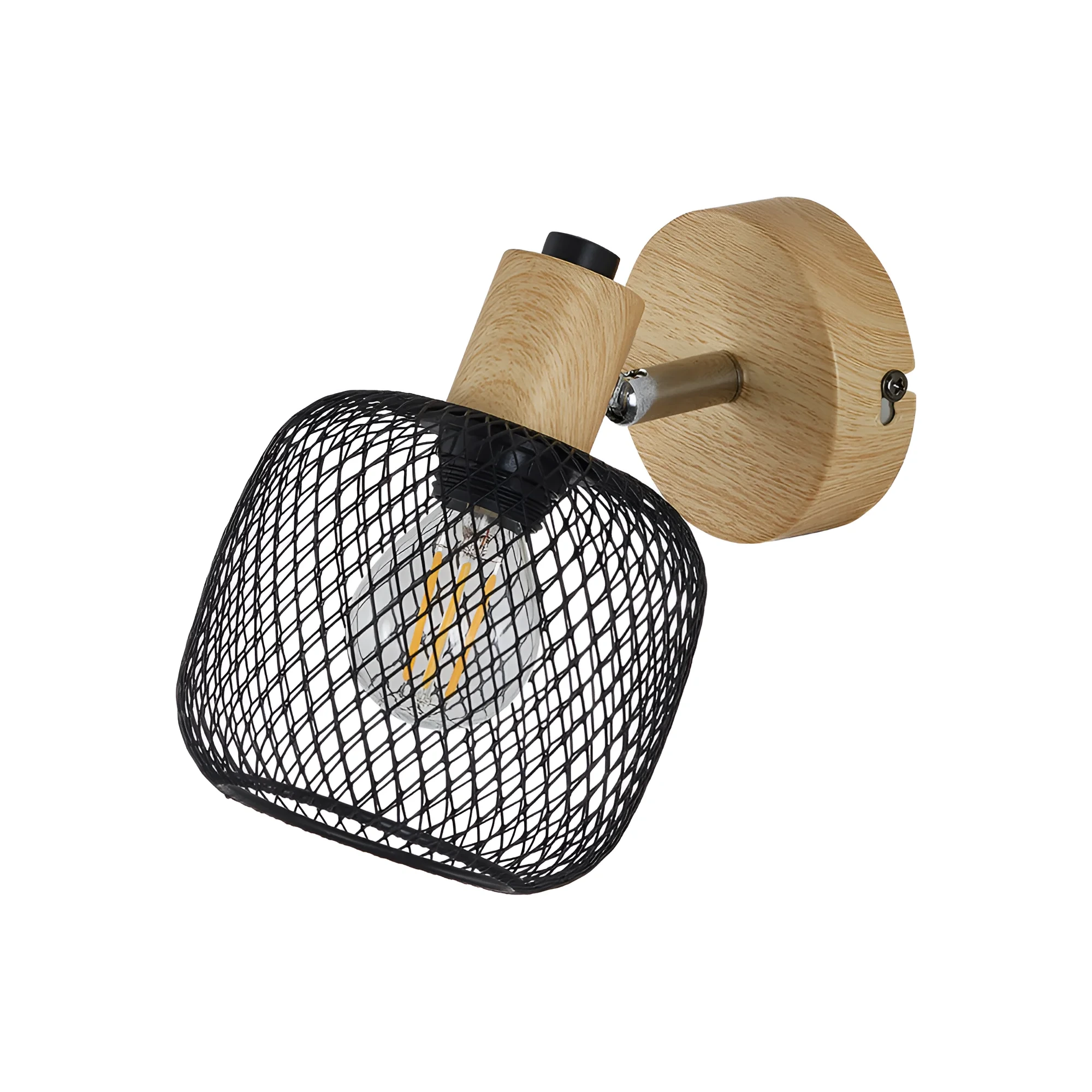 PLAFONJERA E14 DRVO — slika 3