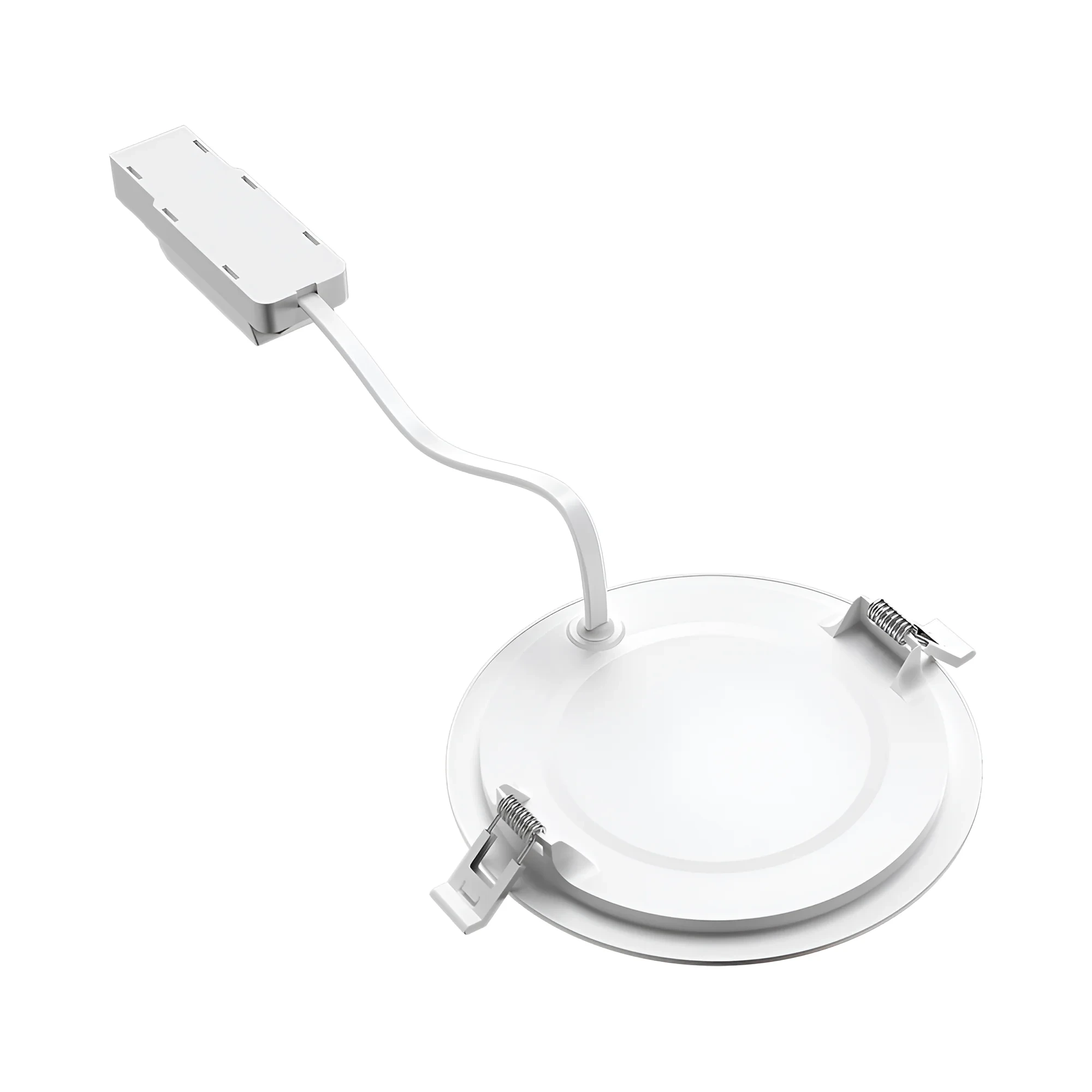 LED PANEL UGRADNI OKRUGLI 6" 12W BELI 3000K — slika 4