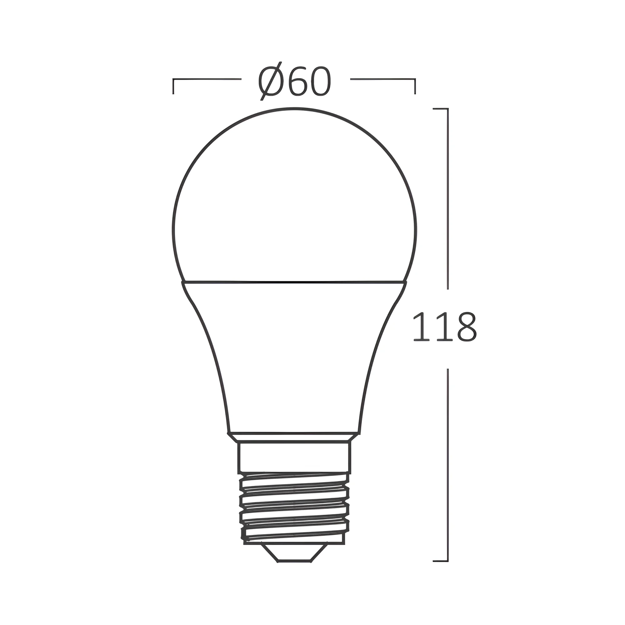 LED SIJALICA A60 13W E27 4000K — slika 3