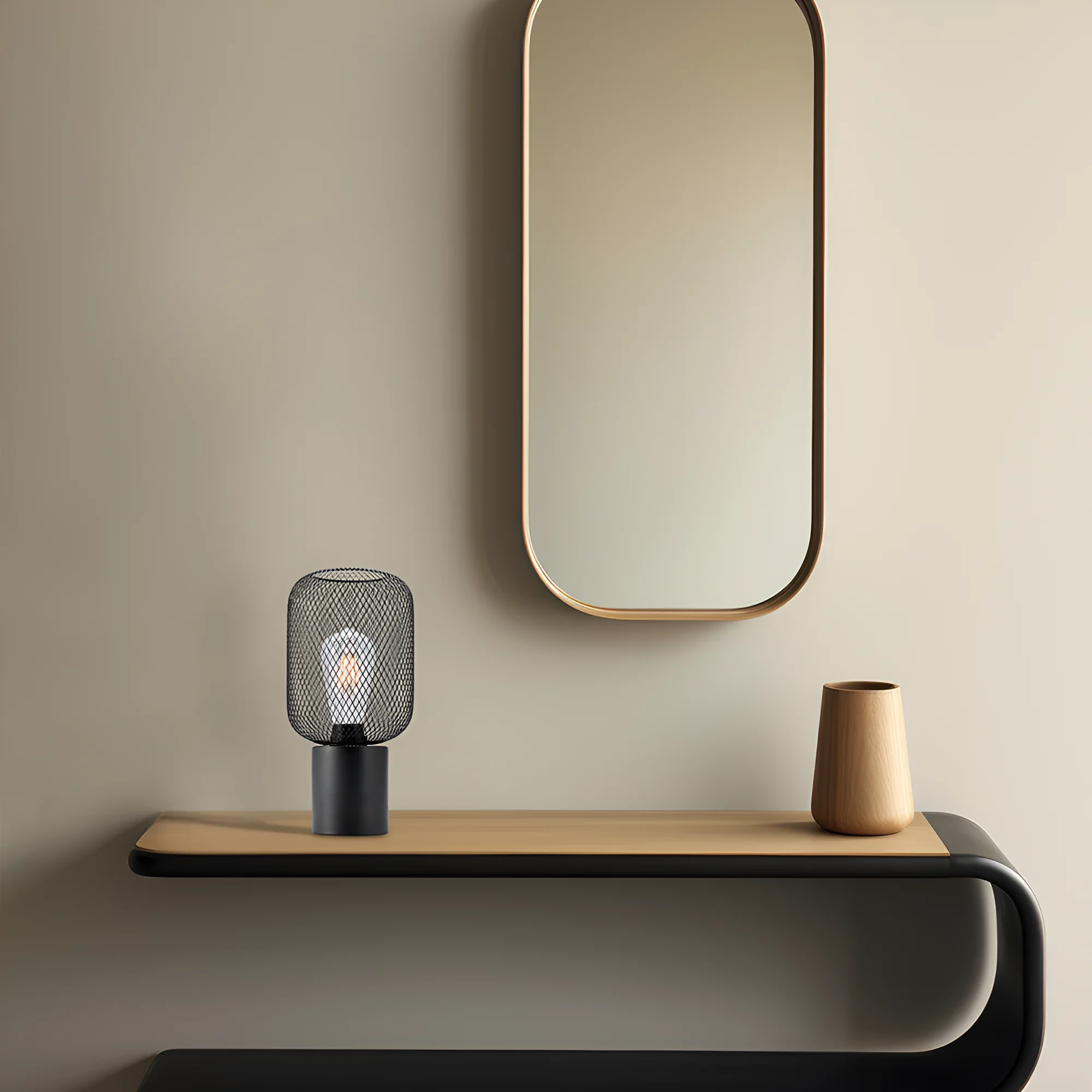 STONA LAMPA E27 CRNI — slika 2