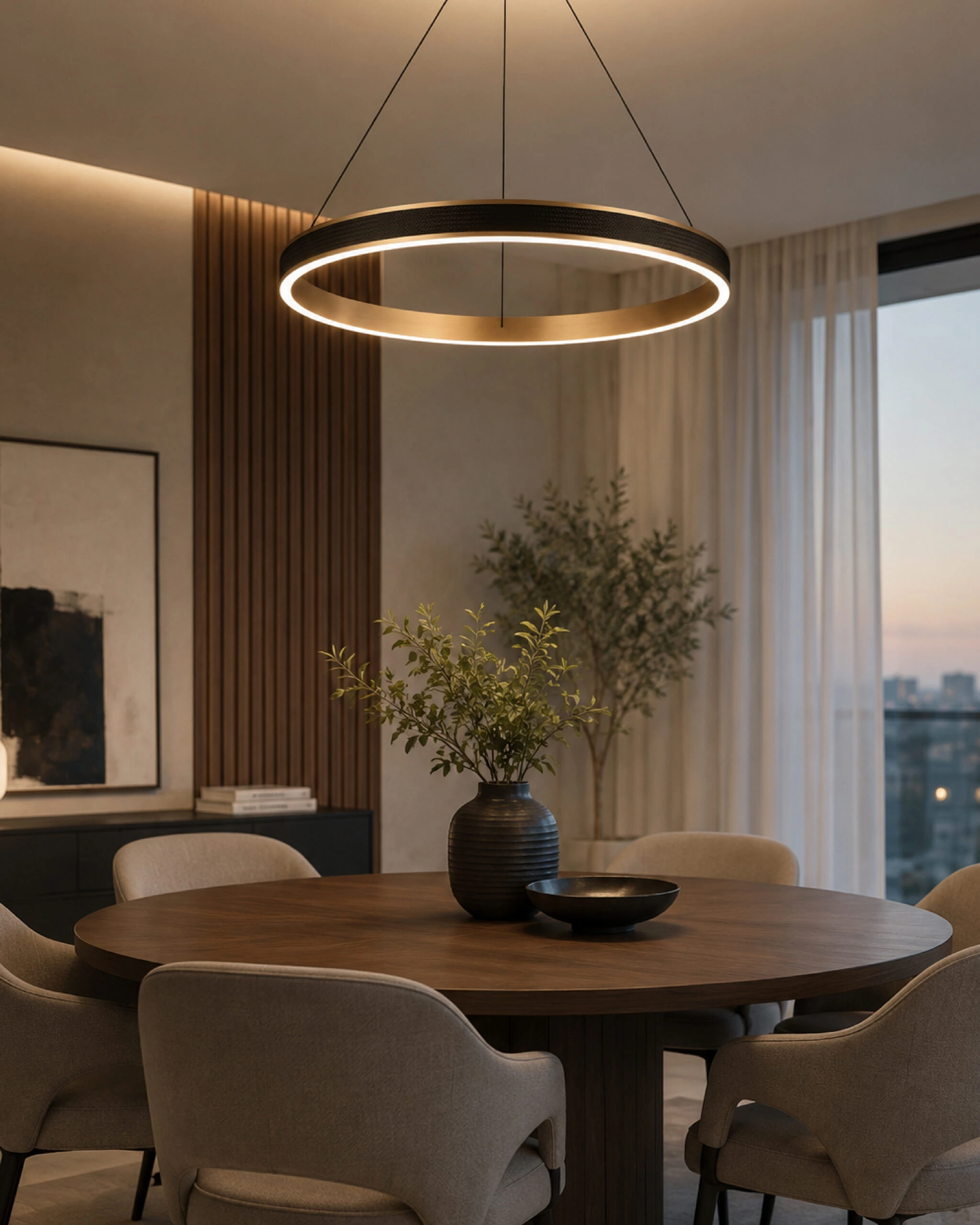 LED viseća lampa F2088-71V GD — slika 2