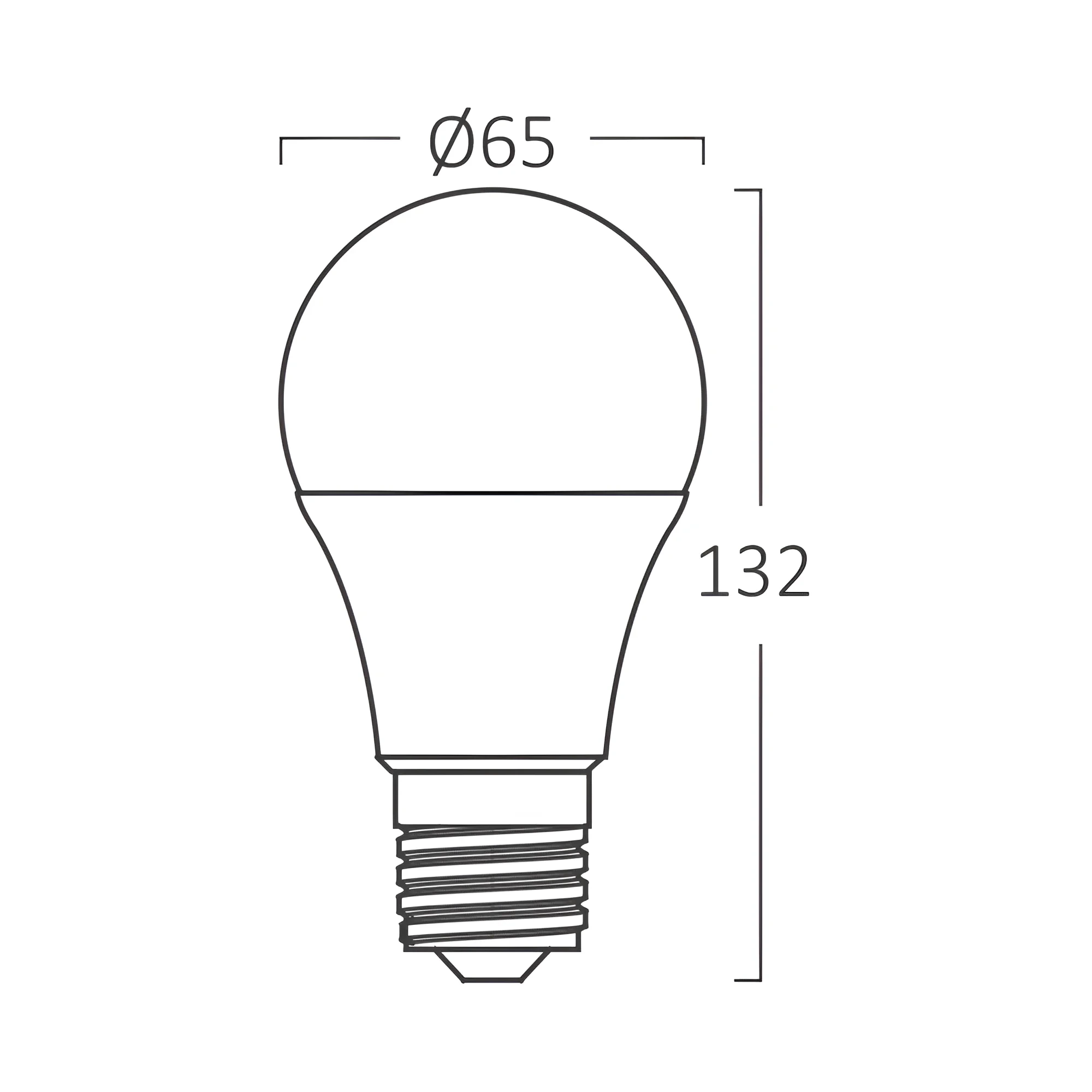 LED SIJALICA A65 16W E27 4000K — slika 3
