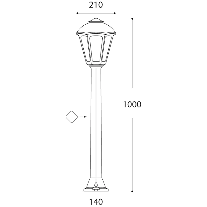 Stub GIAFFA/GIAMPY WH CCT — slika 2