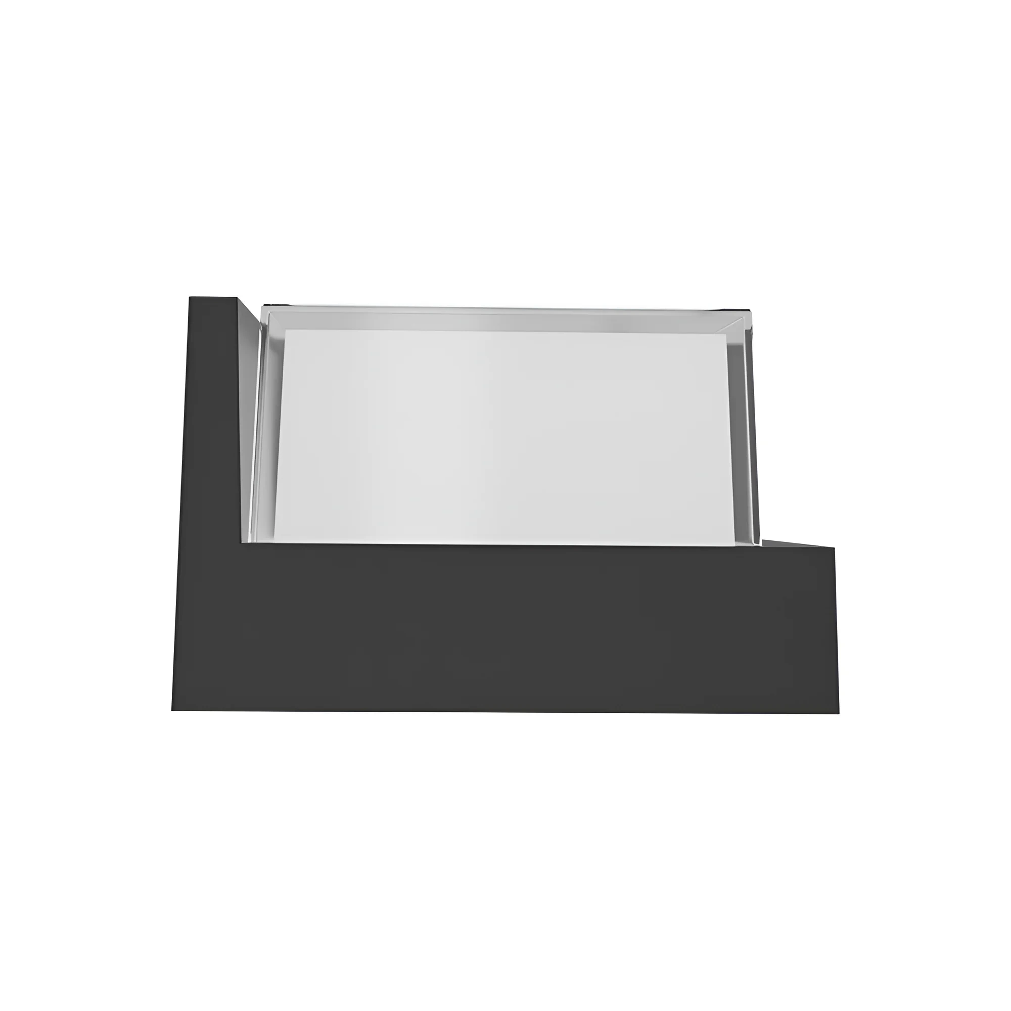 LED ZIDNA SVETILJKA KVADRATNA 15W CRNI 3000K IP65 — slika 5
