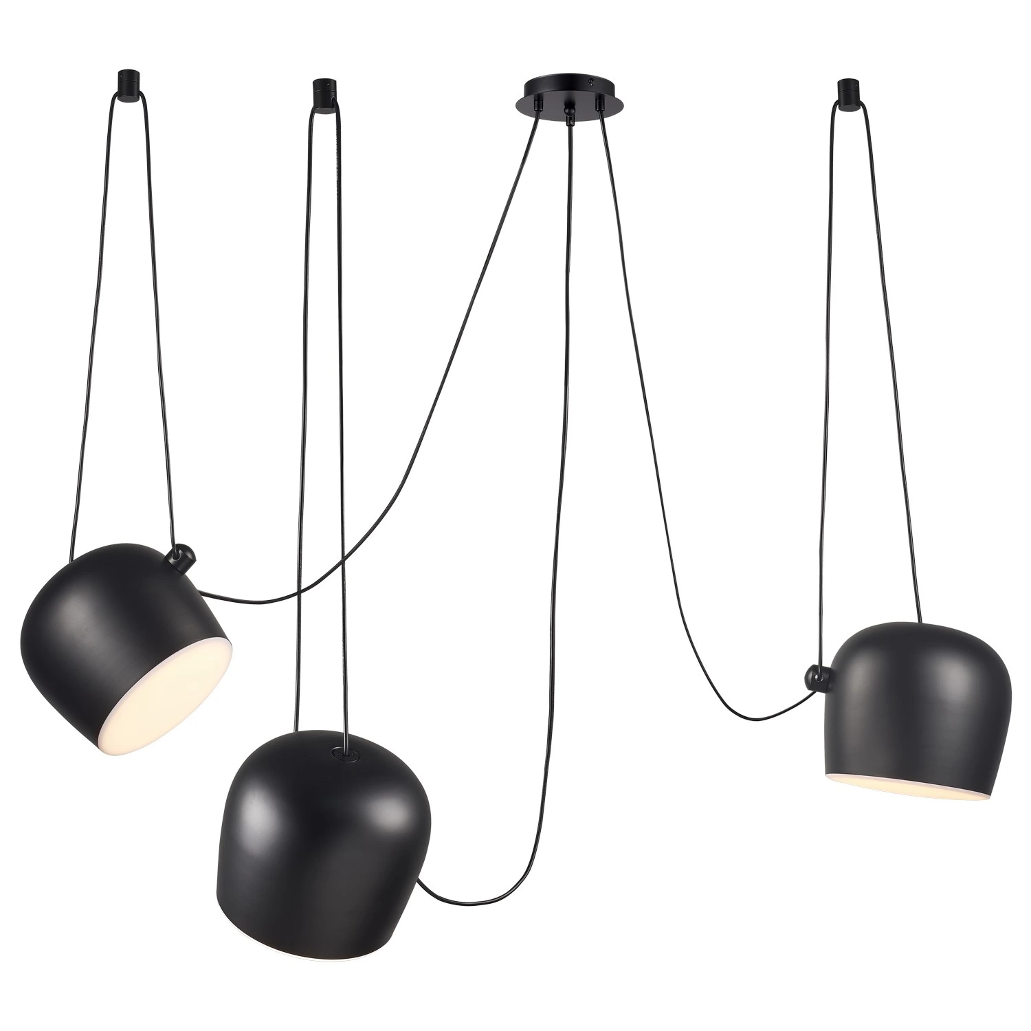 LED viseća lampa FK2016-38V BK — slika 2