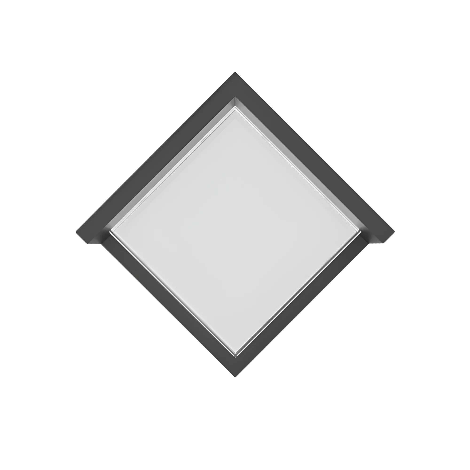 LED ZIDNA SVETILJKA KVADRATNA 15W SIVI CCT IP65 — slika 4