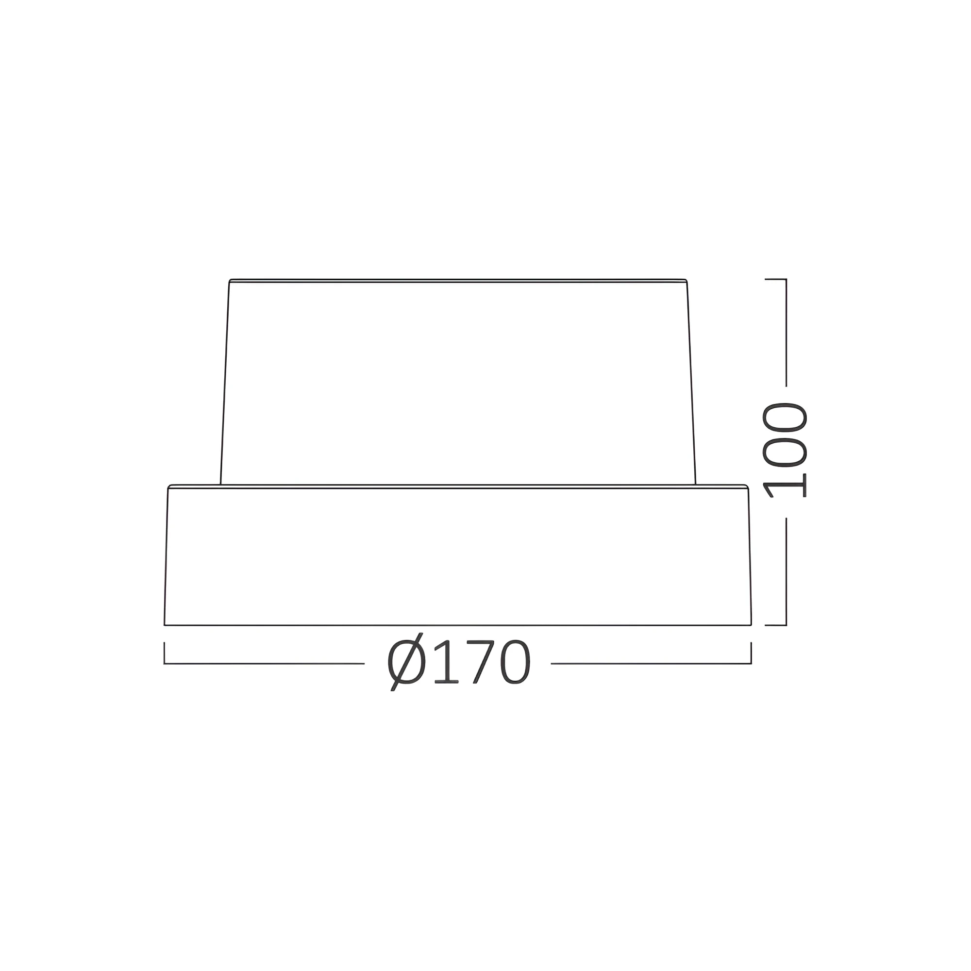 LED ZIDNA SVETILJKA OKRUGLA 15W CRNI 3000K IP65 — slika 7