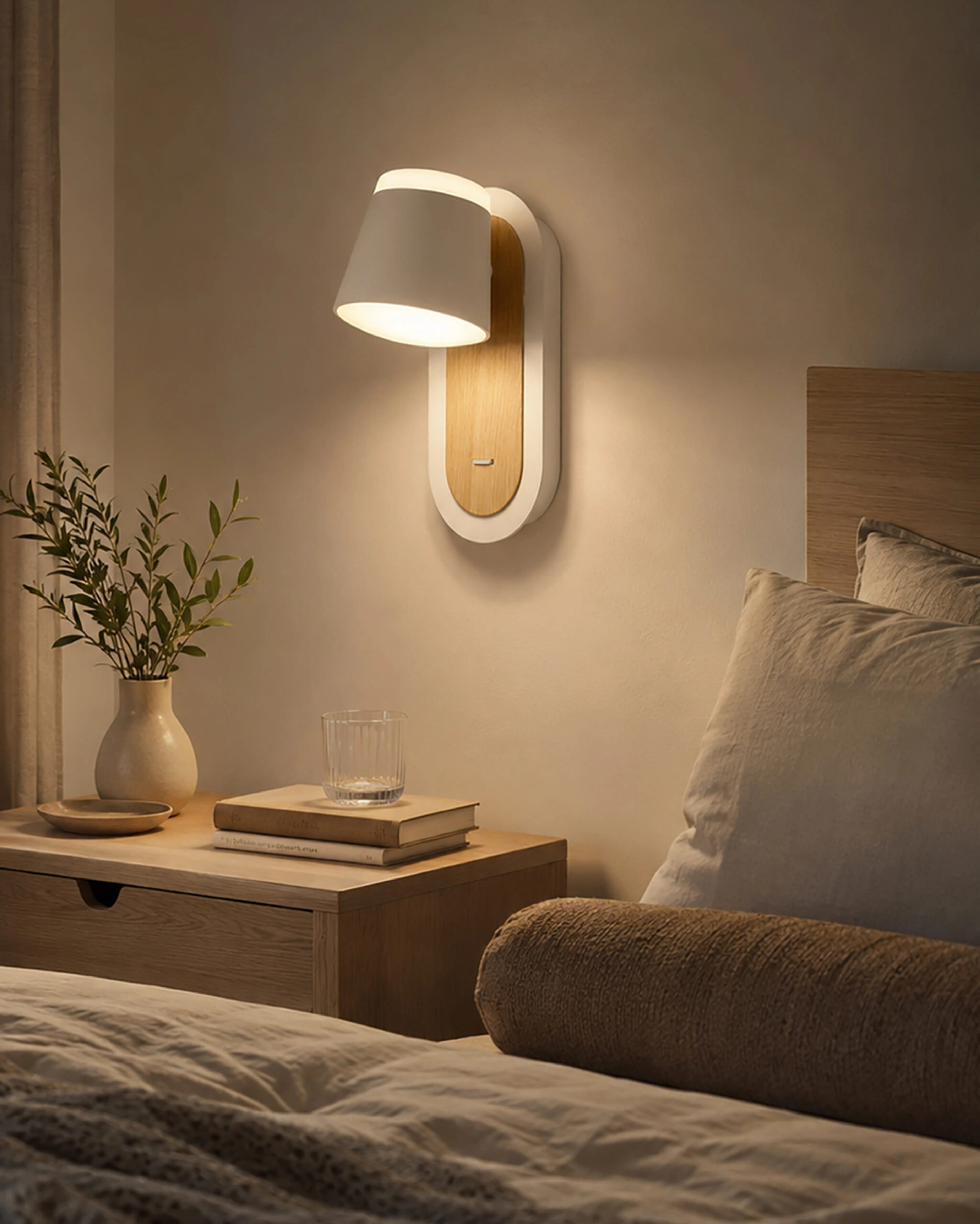 LED zidna lampa F2077-8Z WH+WD — slika 2