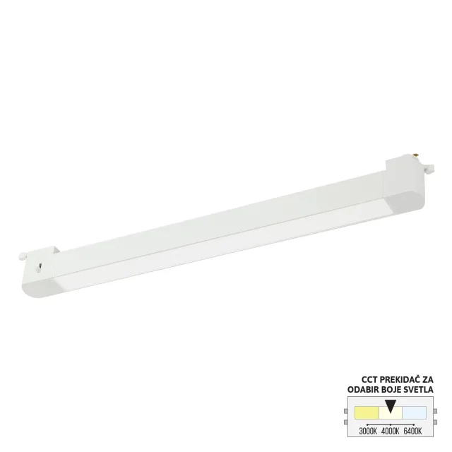 LED šinska svetiljka CCT TL30-30 WH