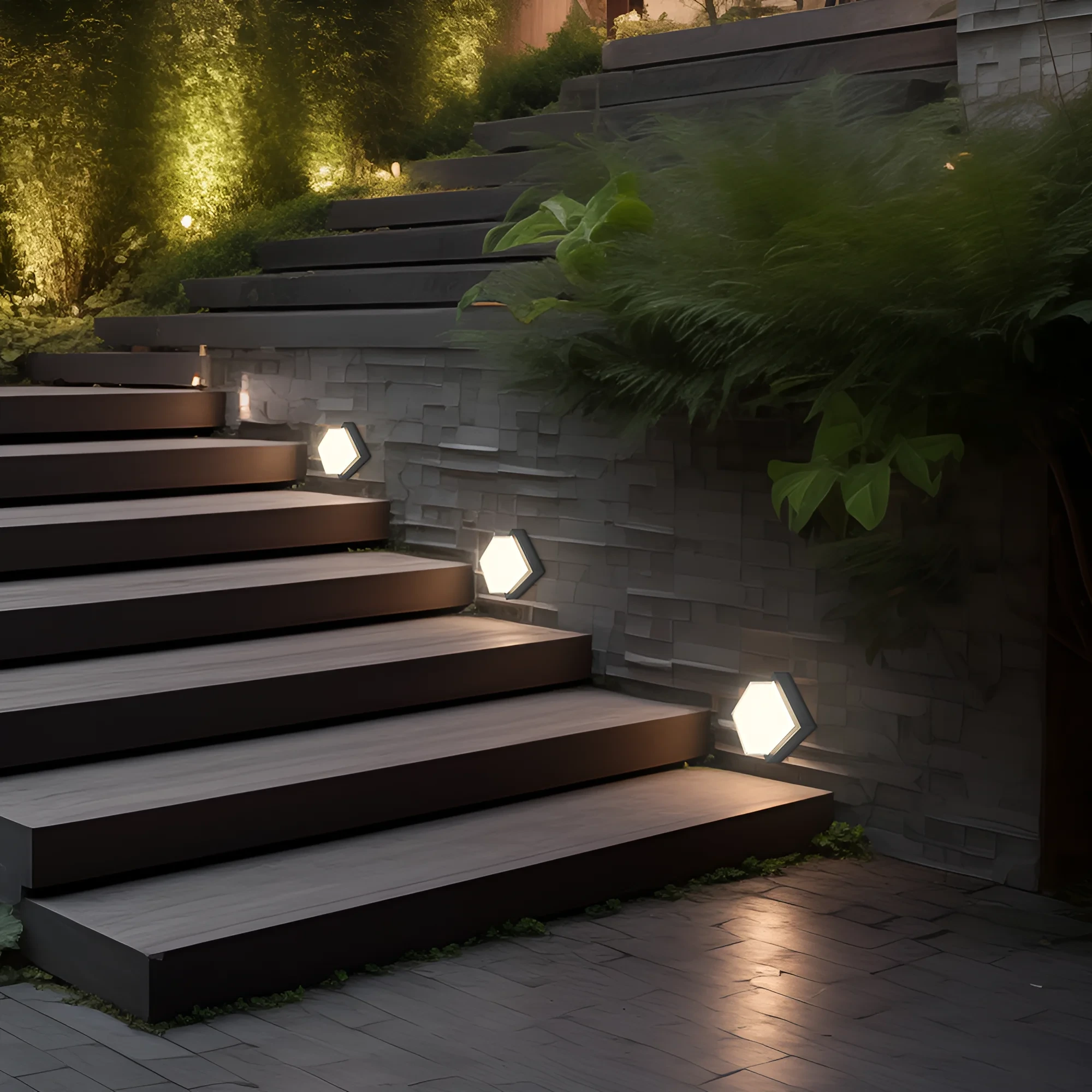 LED ZIDNA SVETILJKA KVADRATNA 15W SIVI CCT IP65 — slika 2