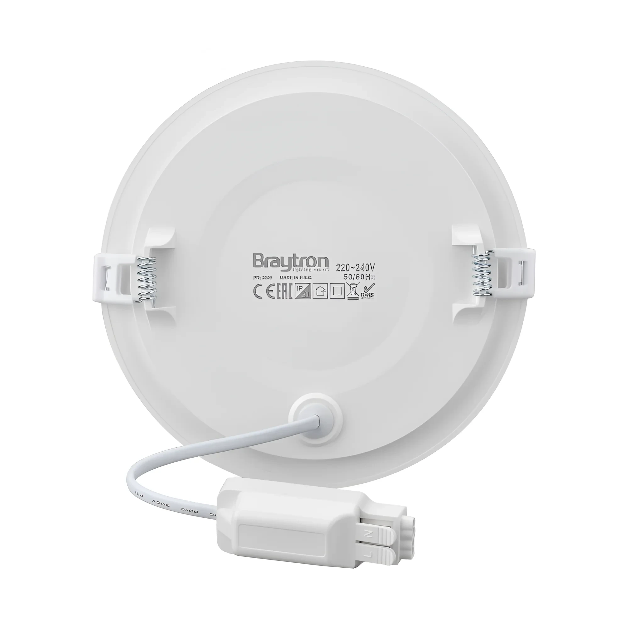 LED PANEL UGRADNI OKRUGLI 3" 3W BELI 6500K — slika 5