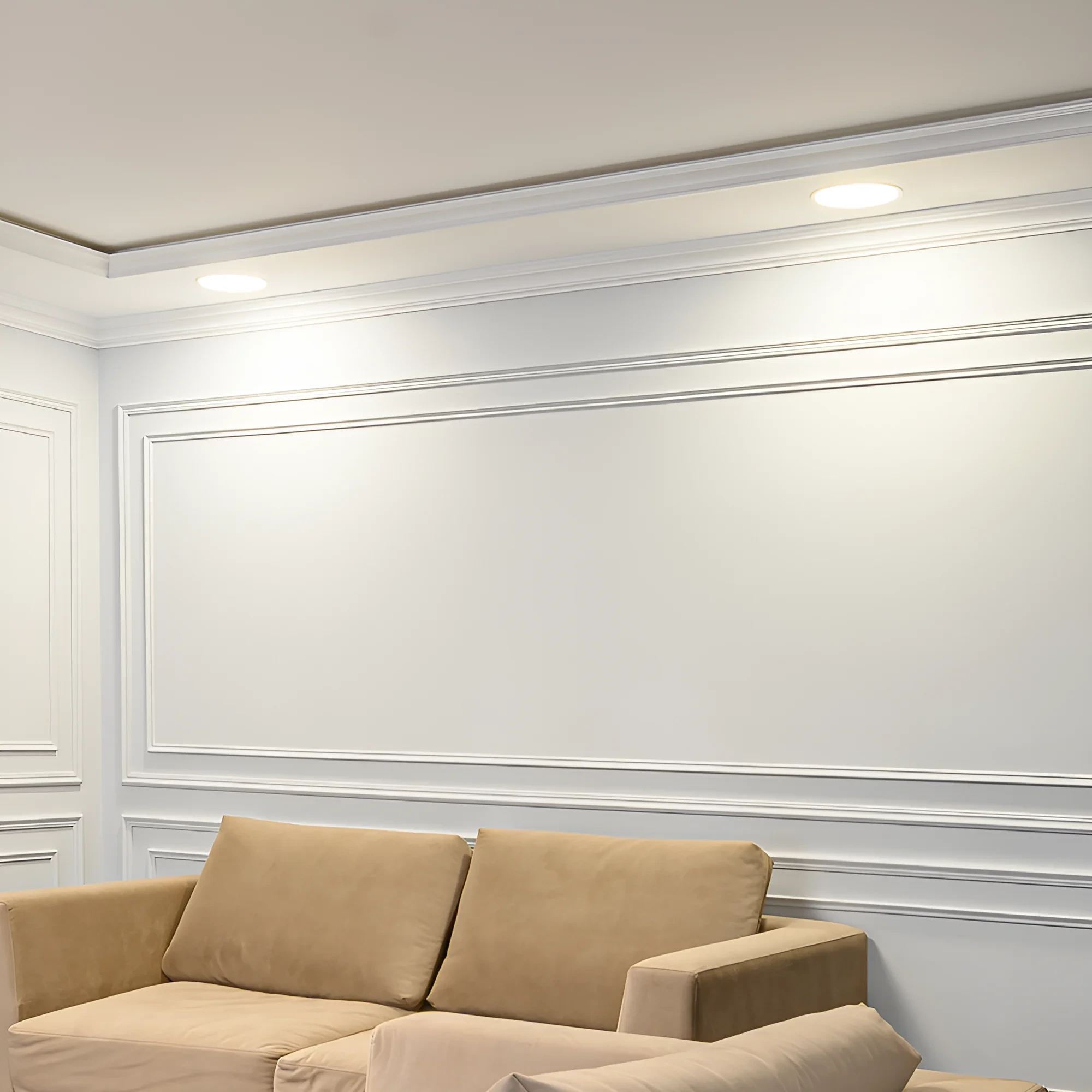 LED PANEL UGRADNI OKRUGLI 3" 4W BELI CCT — slika 2