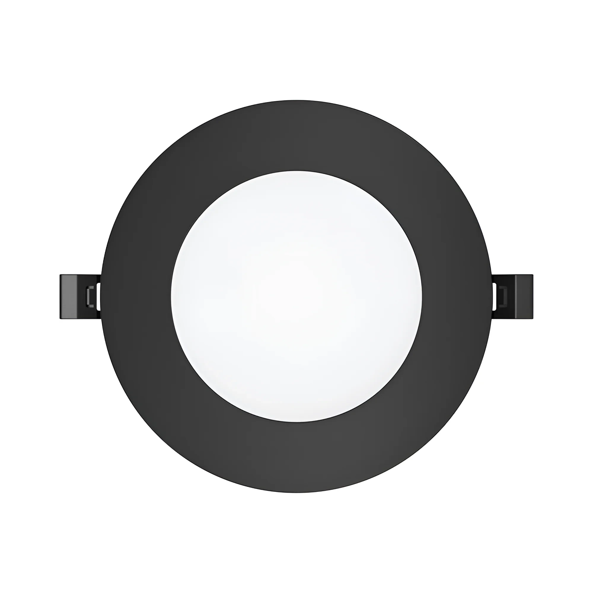 LED PANEL UGRADNI OKRUGLI 4" 6W CRNI CCT — slika 4