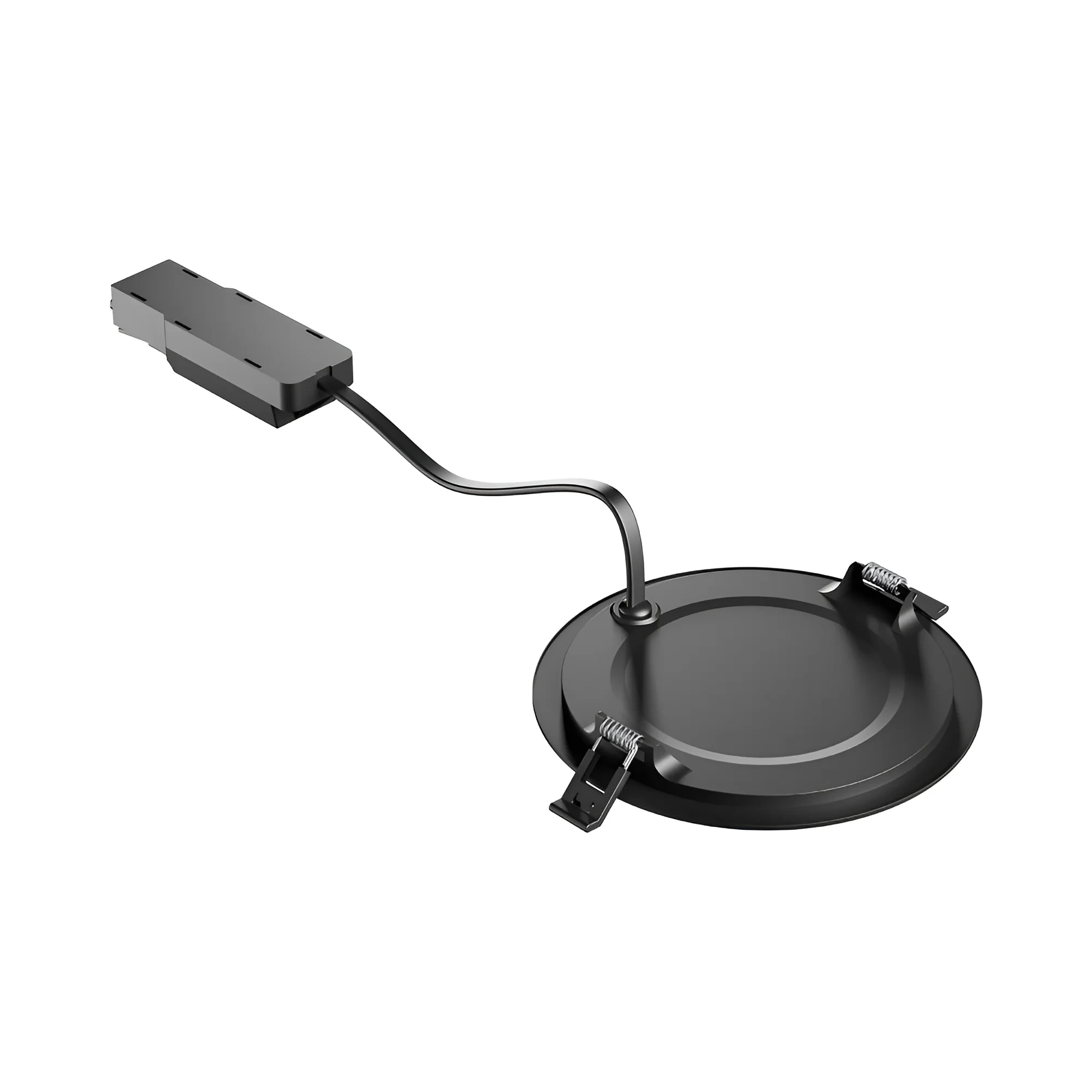 LED PANEL UGRADNI OKRUGLI 4" 6W CRNI CCT — slika 5