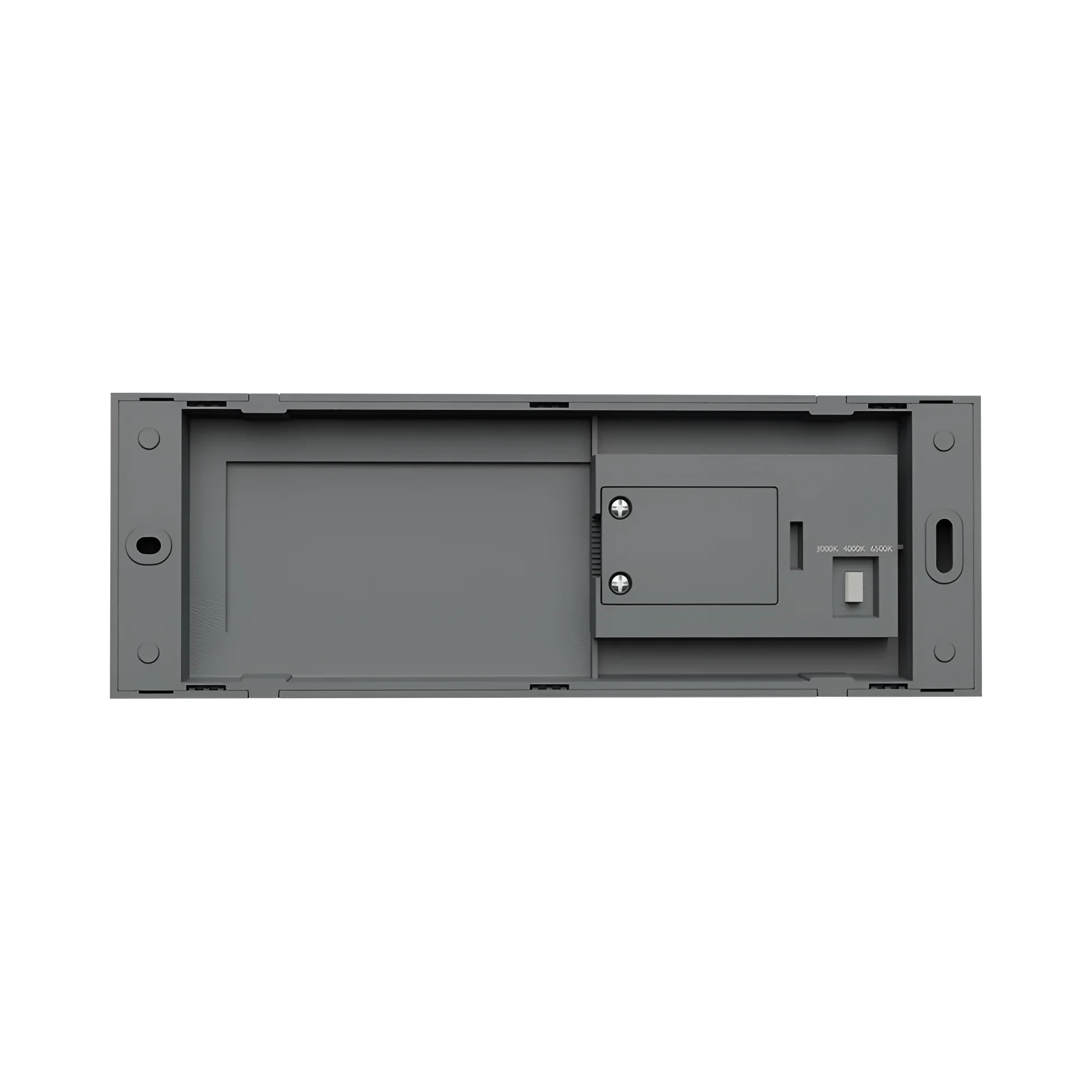 LED ZIDNA SVETILJKA PRAVOUGAONA 3W SIVI CCT IP65 — slika 5