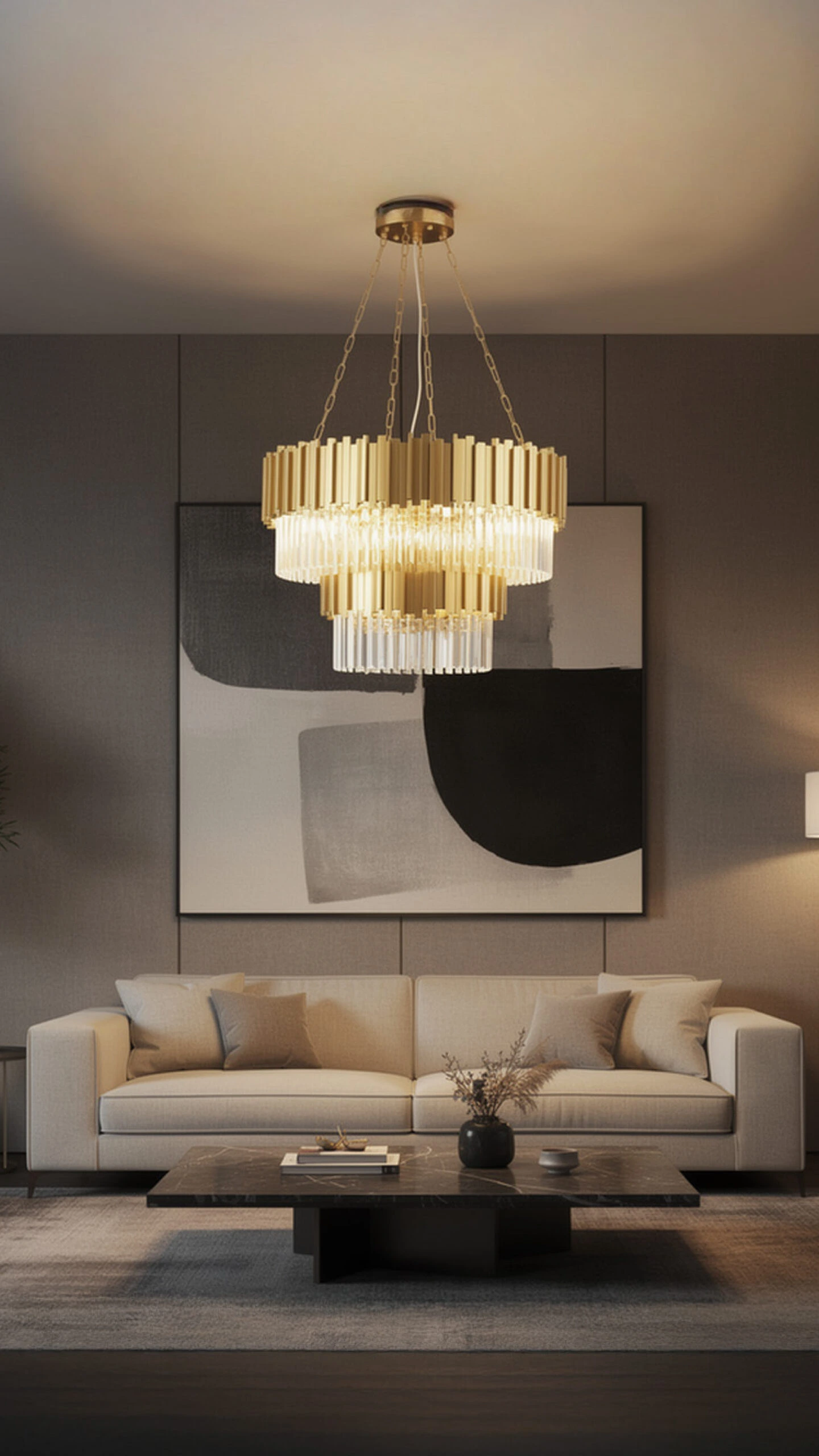 Luster 18xE14 F4007-18L BZ — slika 2