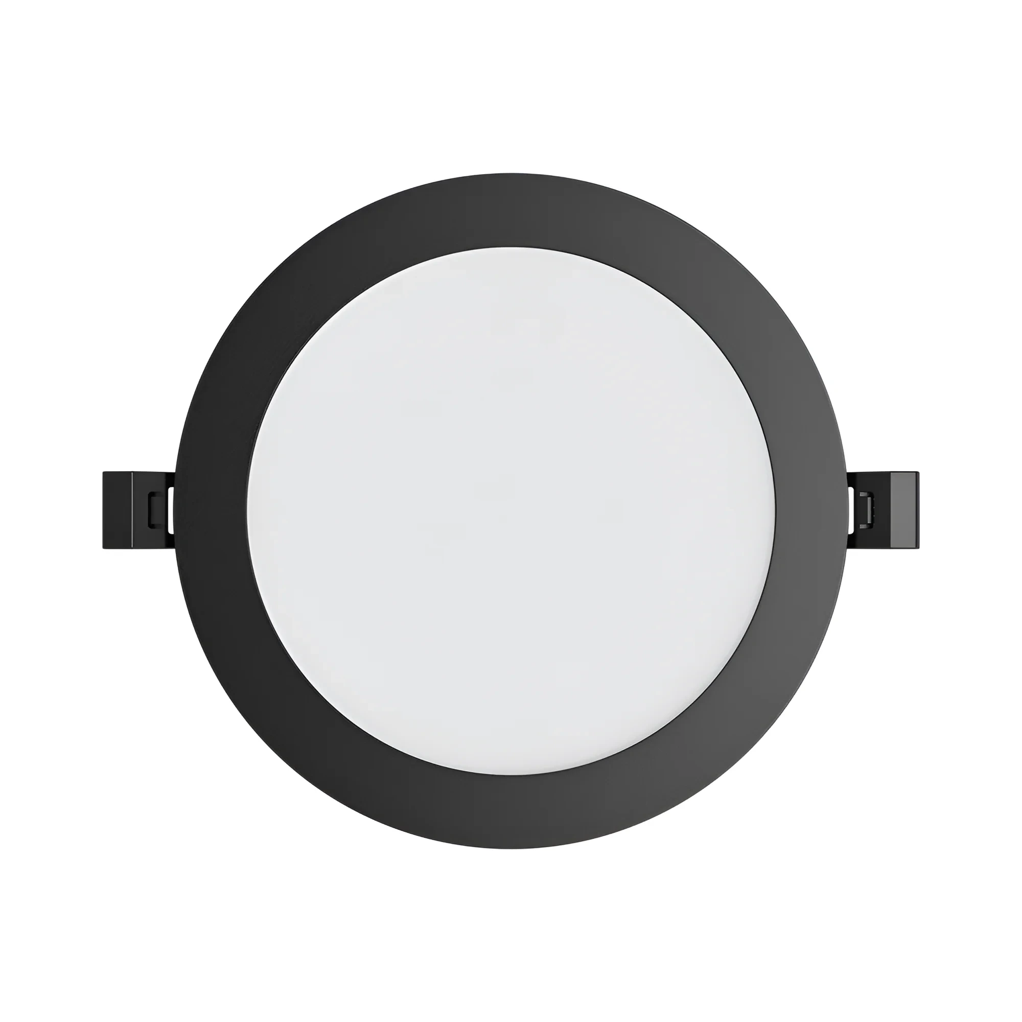 LED PANEL UGRADNI OKRUGLI 8" 12W CRNI CCT — slika 4