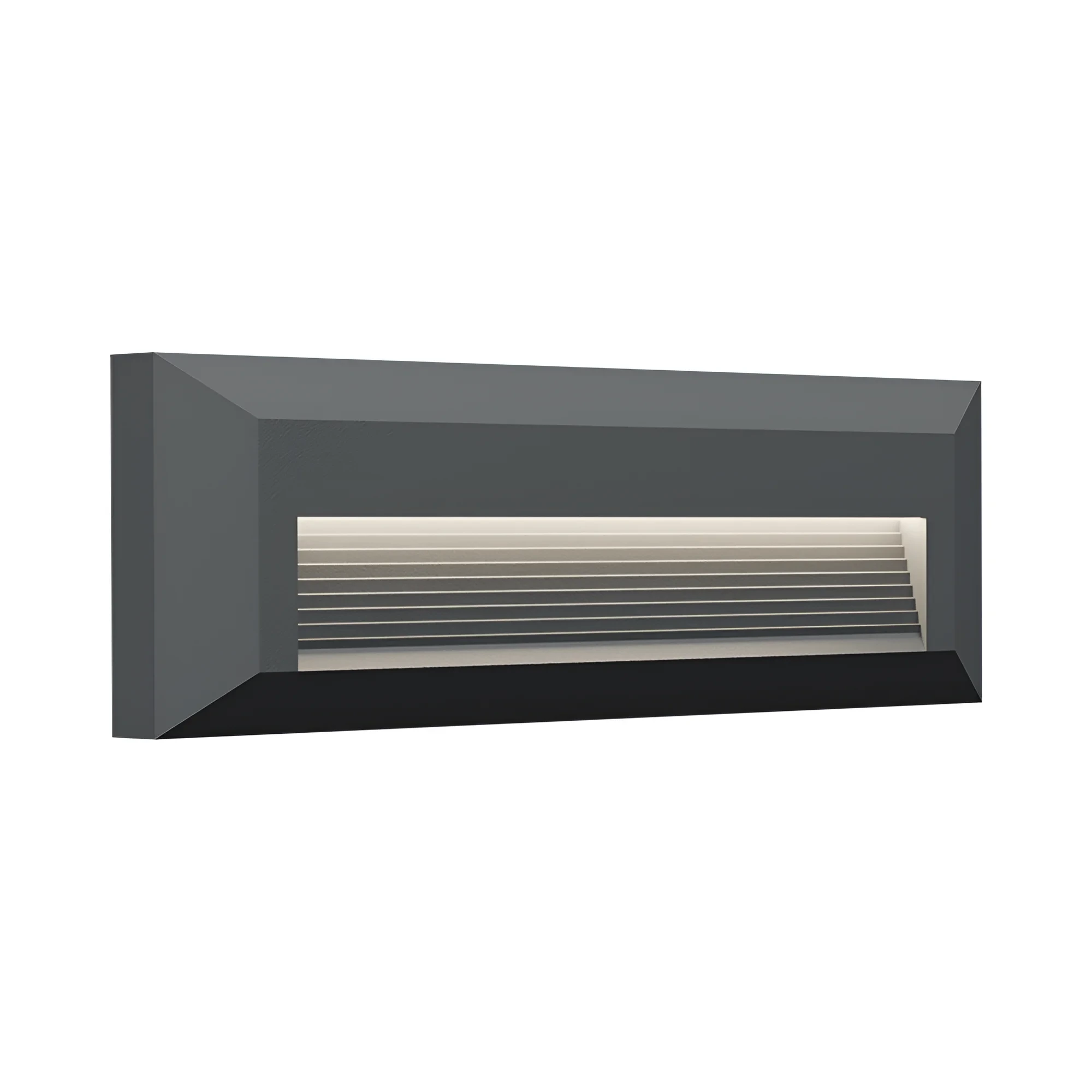 LED ZIDNA SVETILJKA PRAVOUGAONA 3W SIVI CCT IP65 — slika 5