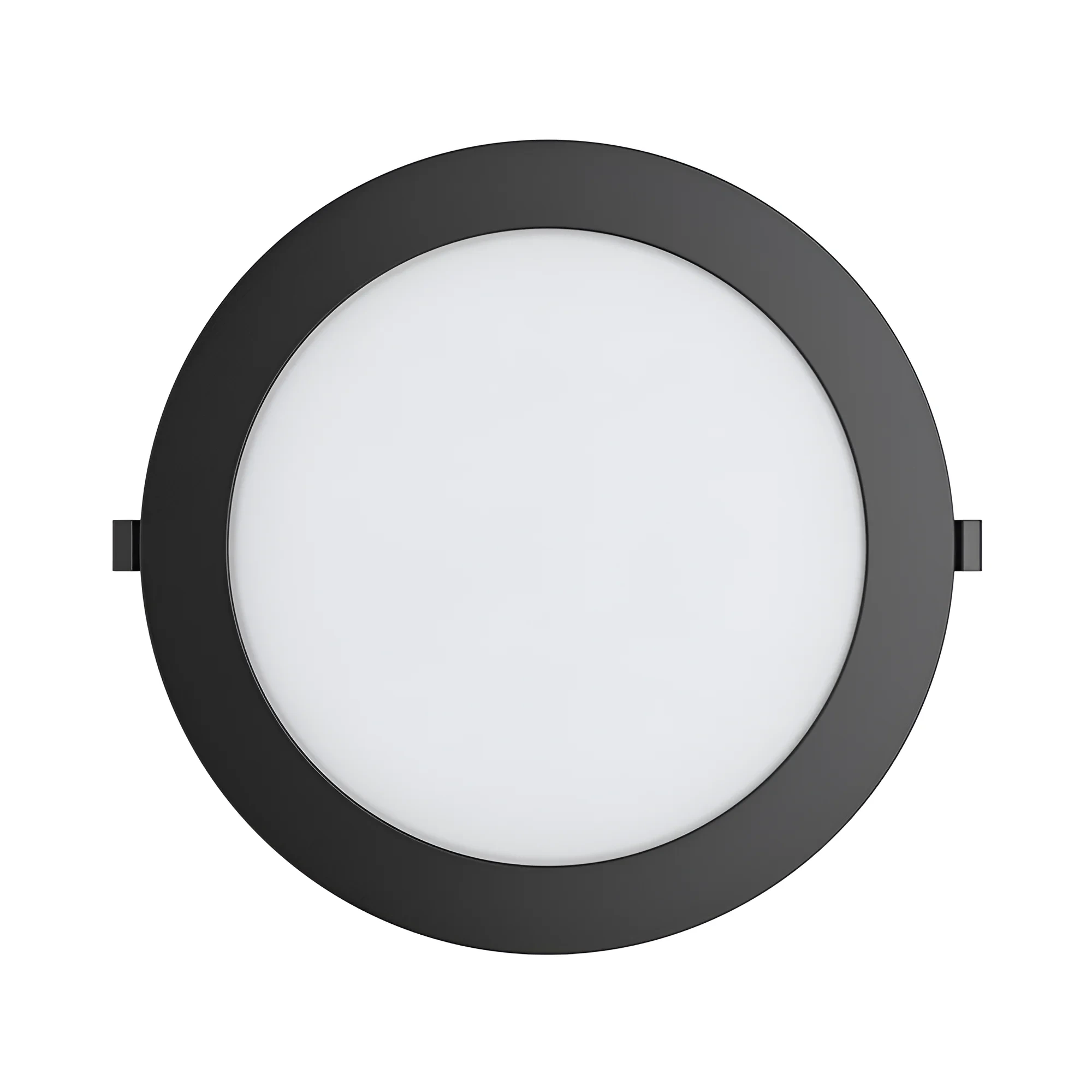 LED PANEL UGRADNI OKRUGLI 8" 18W CRNI CCT — slika 4