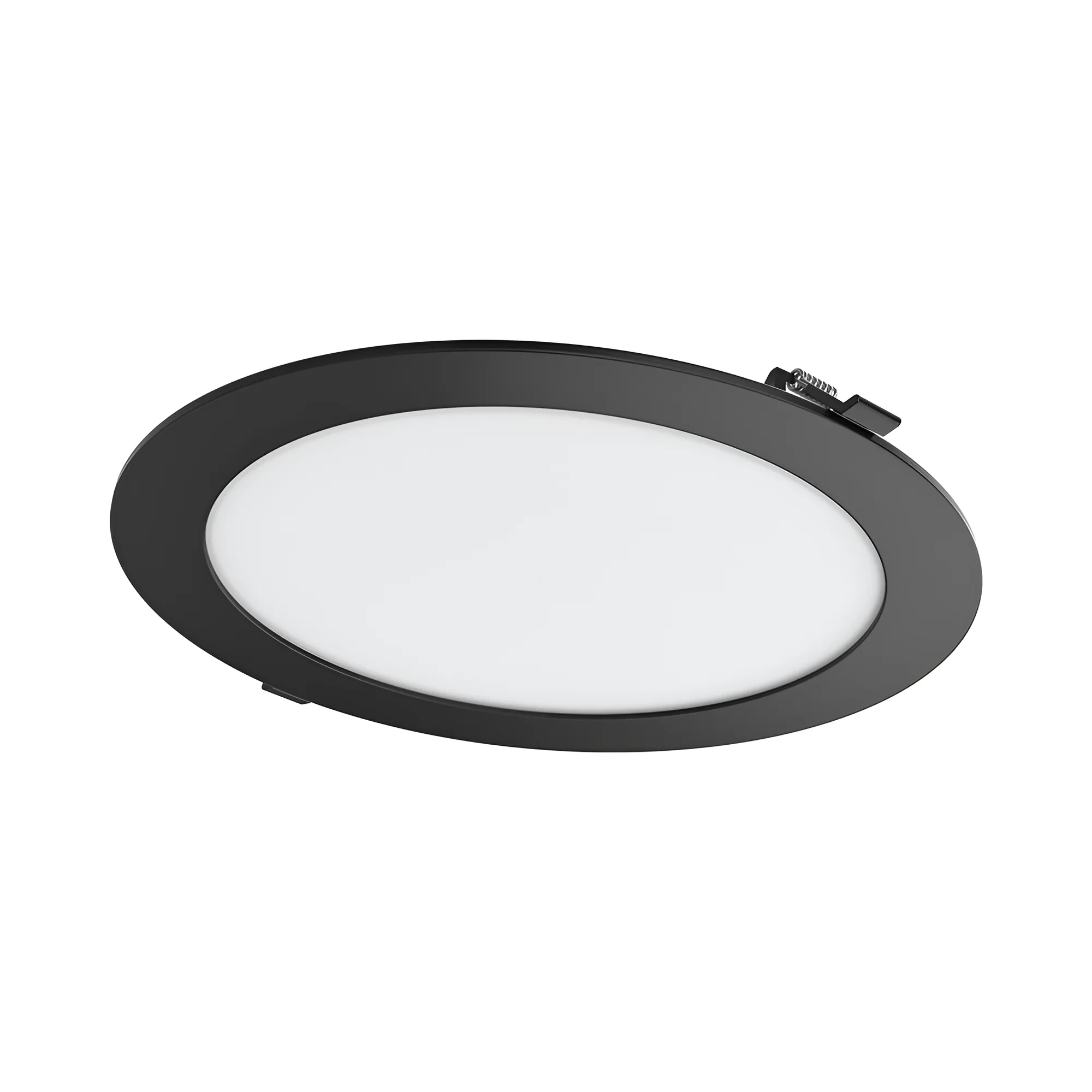 LED PANEL UGRADNI OKRUGLI 8" 18W CRNI CCT — slika 7