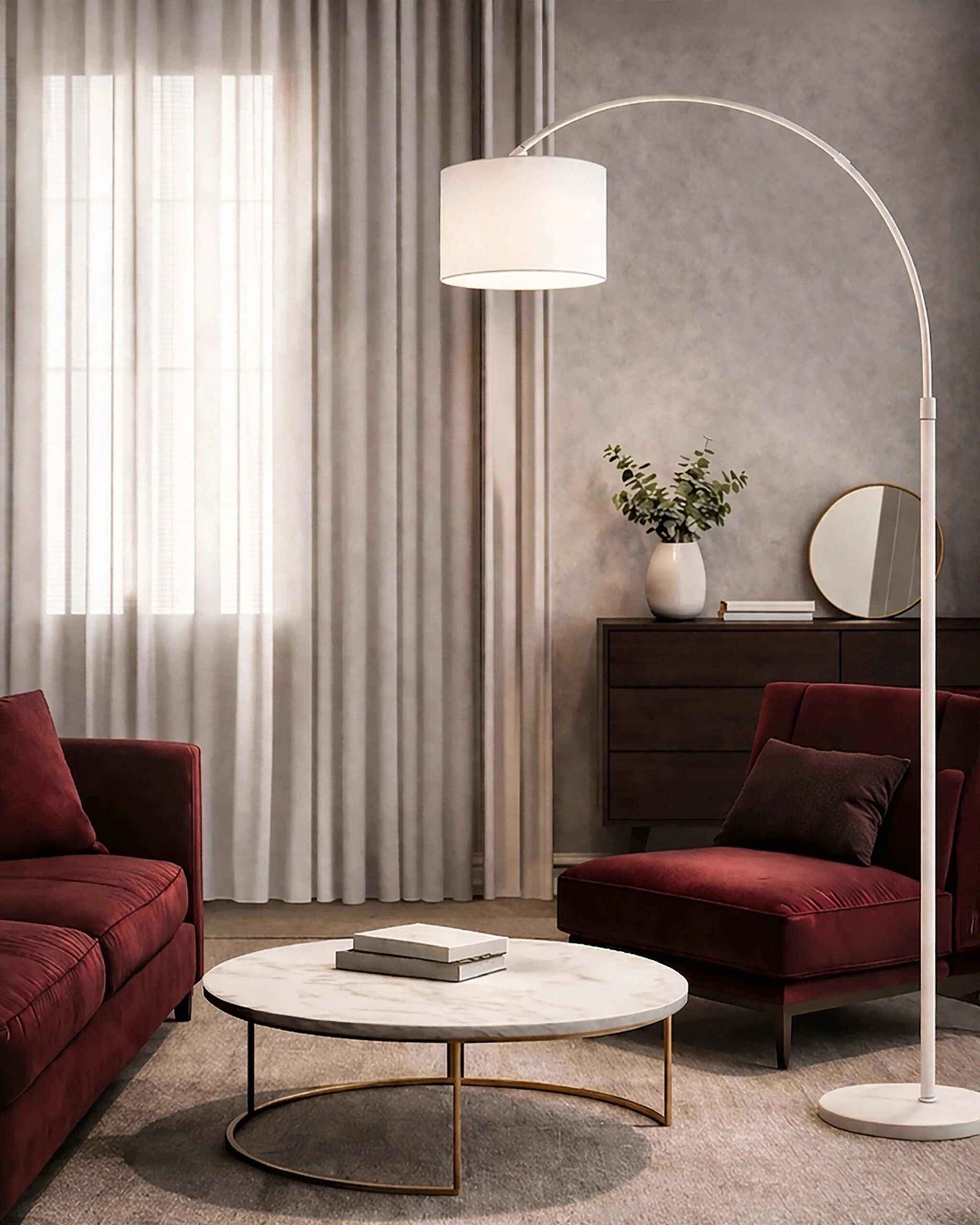 Podna lampa F7134-1F WH — slika 2