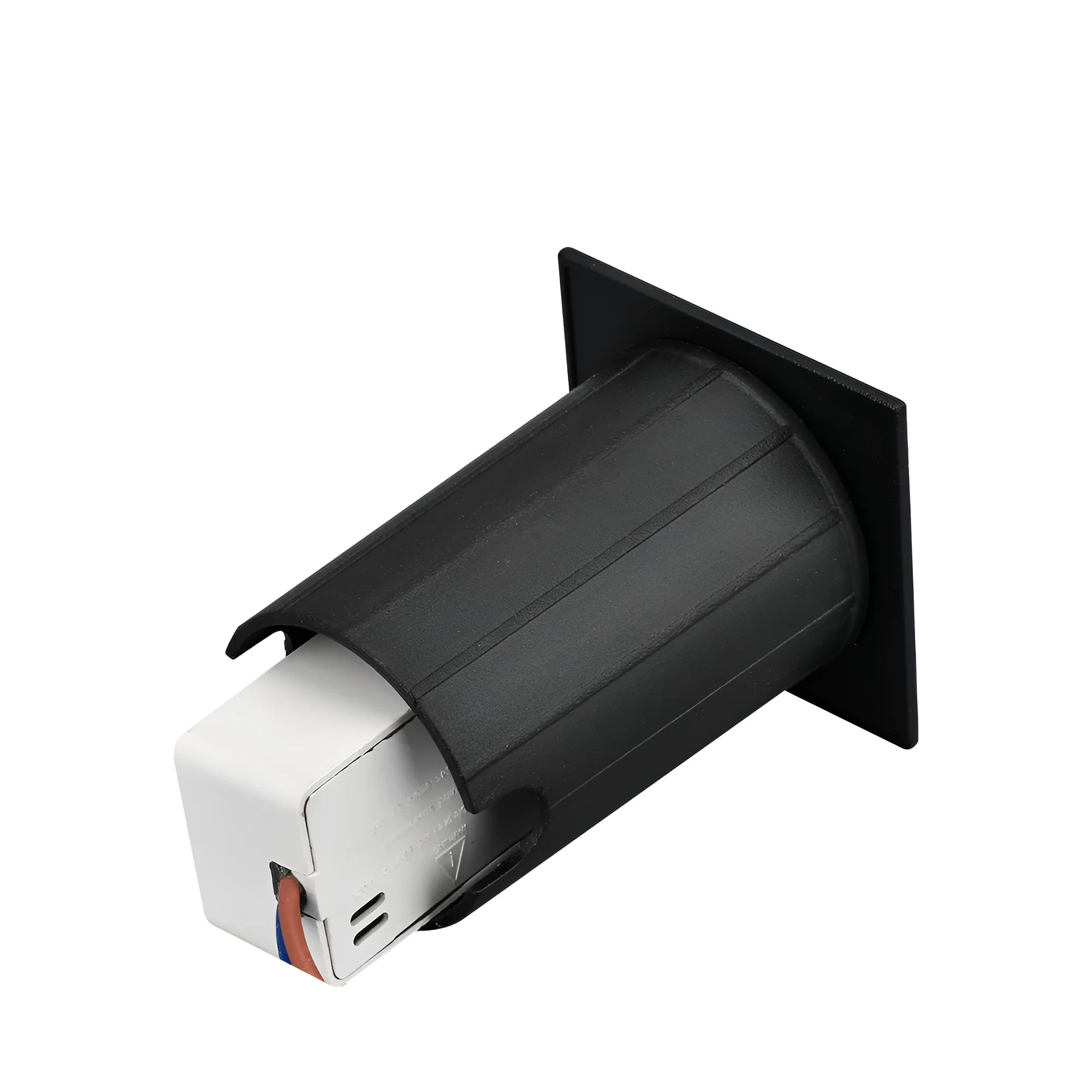 LED ZIDNA SVETILJKA KVADRATNA 2W CRNI 3000K IP65 — slika 4