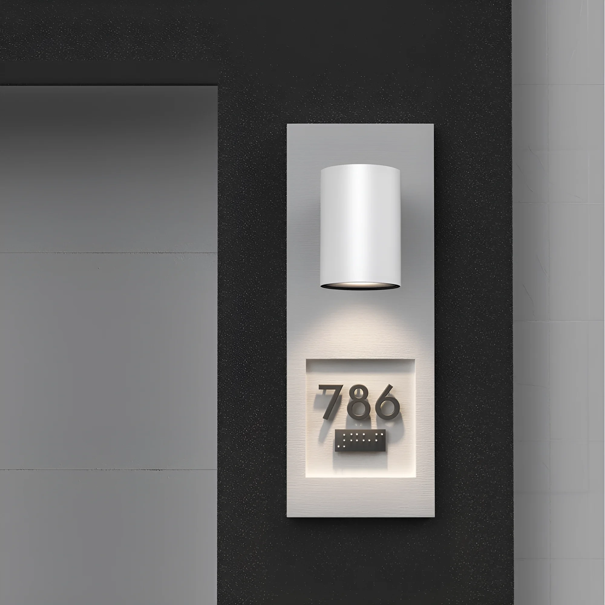 LED ZIDNA SVETILJKA 1X9W BELI CCT IP65 — slika 2