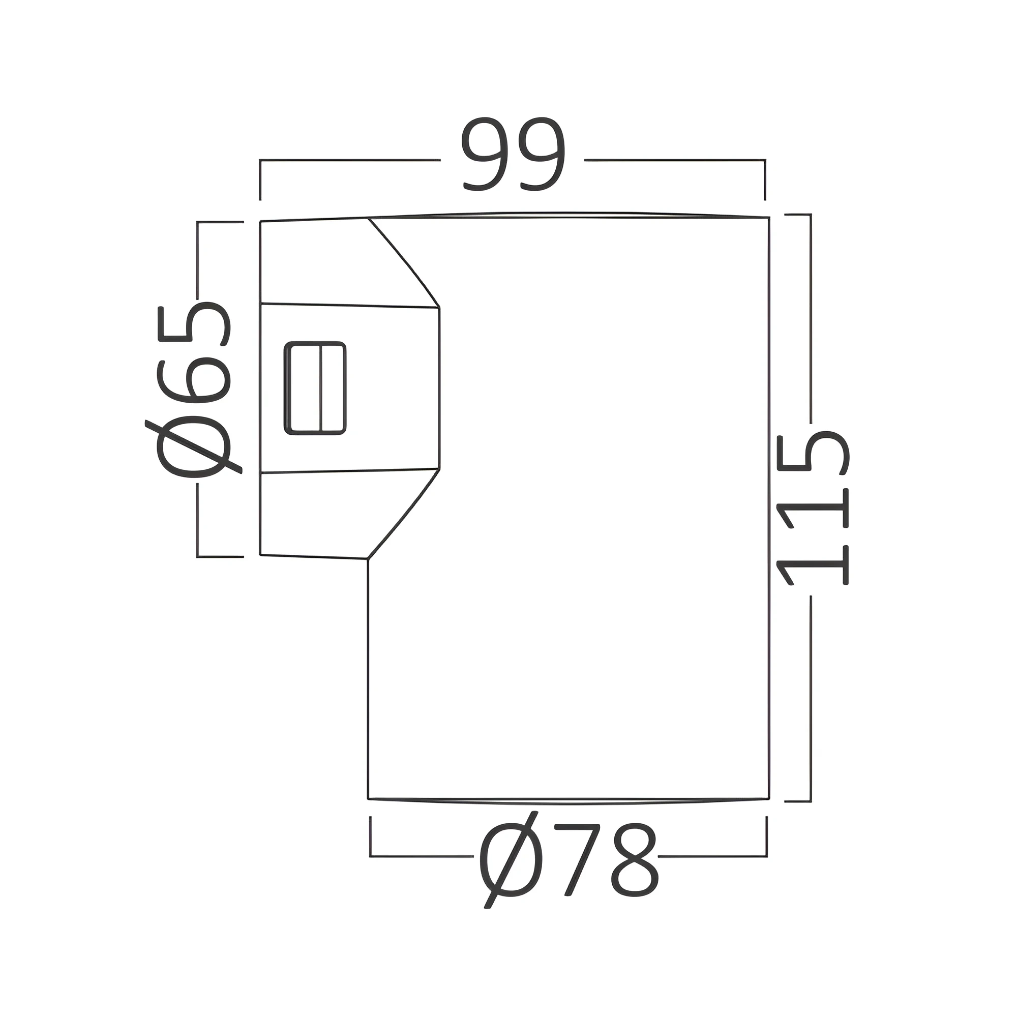 LED ZIDNA SVETILJKA 1X9W BELI CCT IP65 — slika 7
