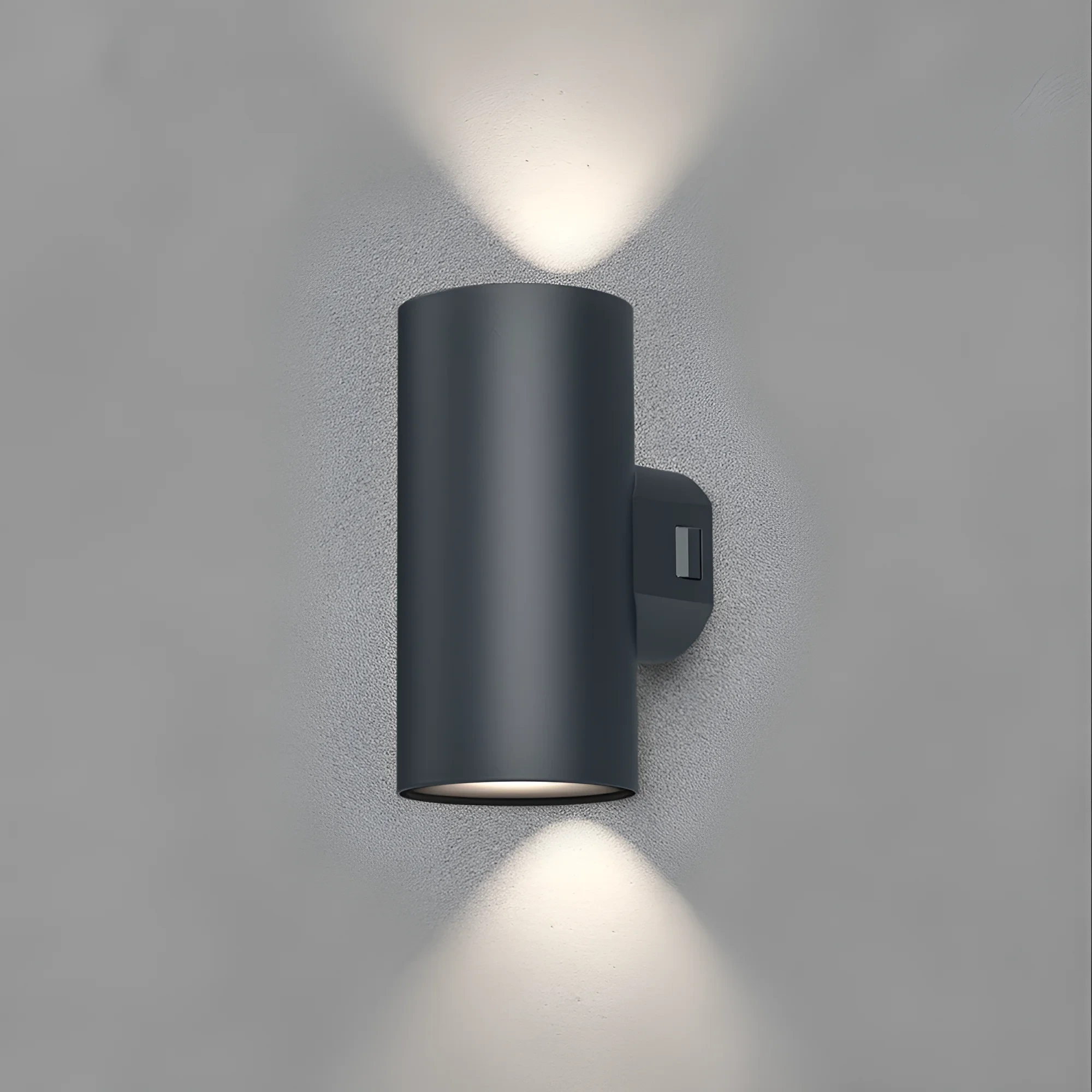 LED ZIDNA SVETILJKA DOUBLE 2X9W SIVI CCT IP65 — slika 2