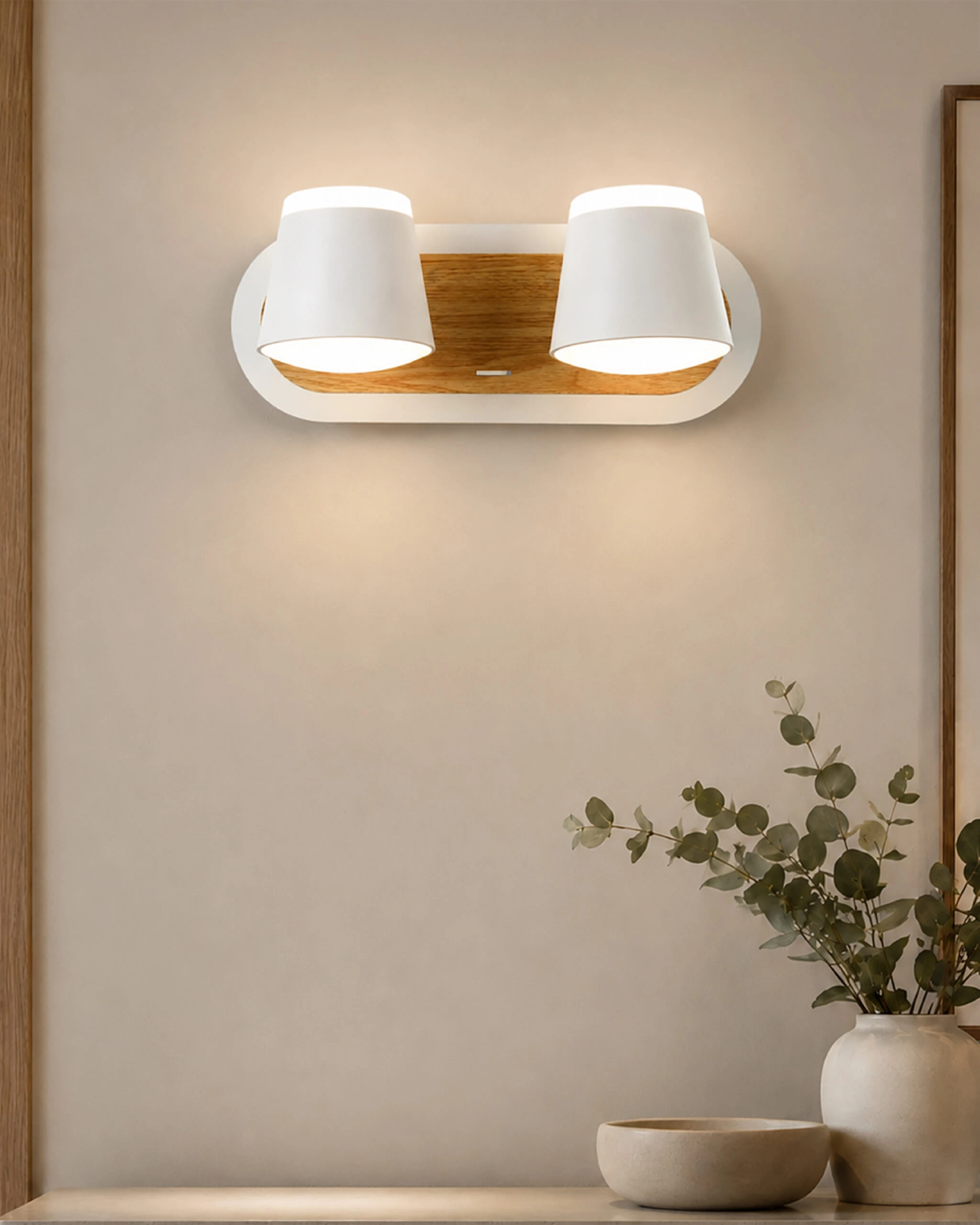 LED zidna lampa F2077-16Z WH+WD — slika 2