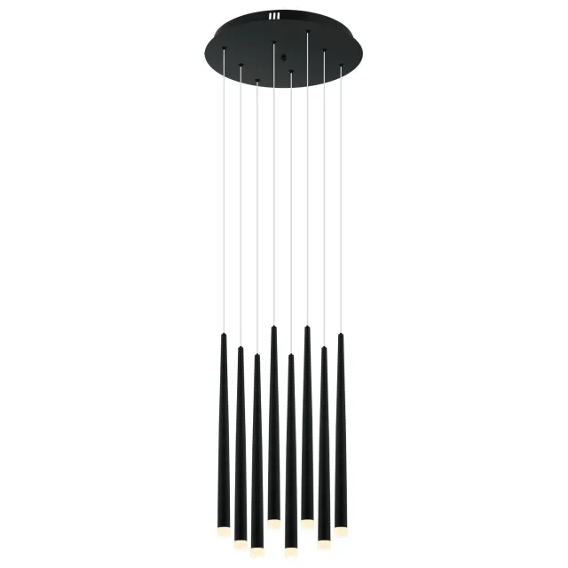 LED luster F2605-8L BK