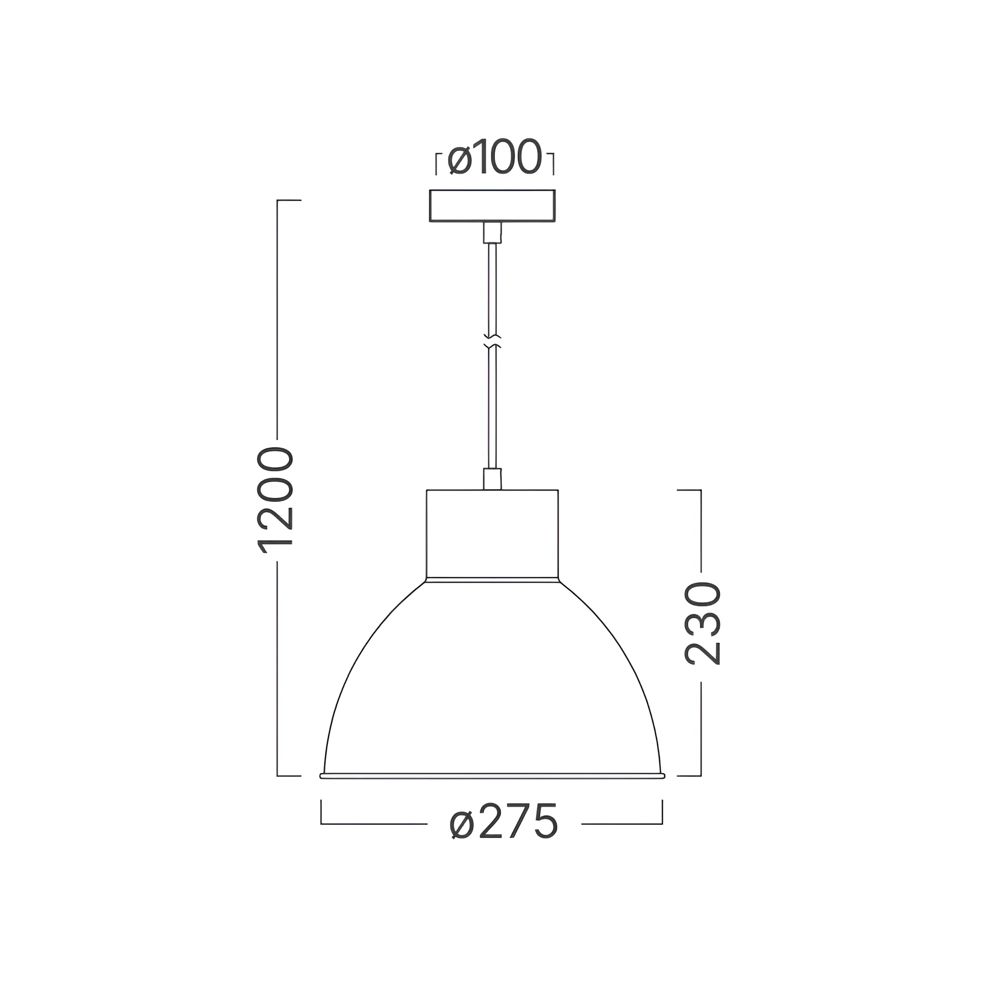 VISILICA E27 CRNI — slika 4