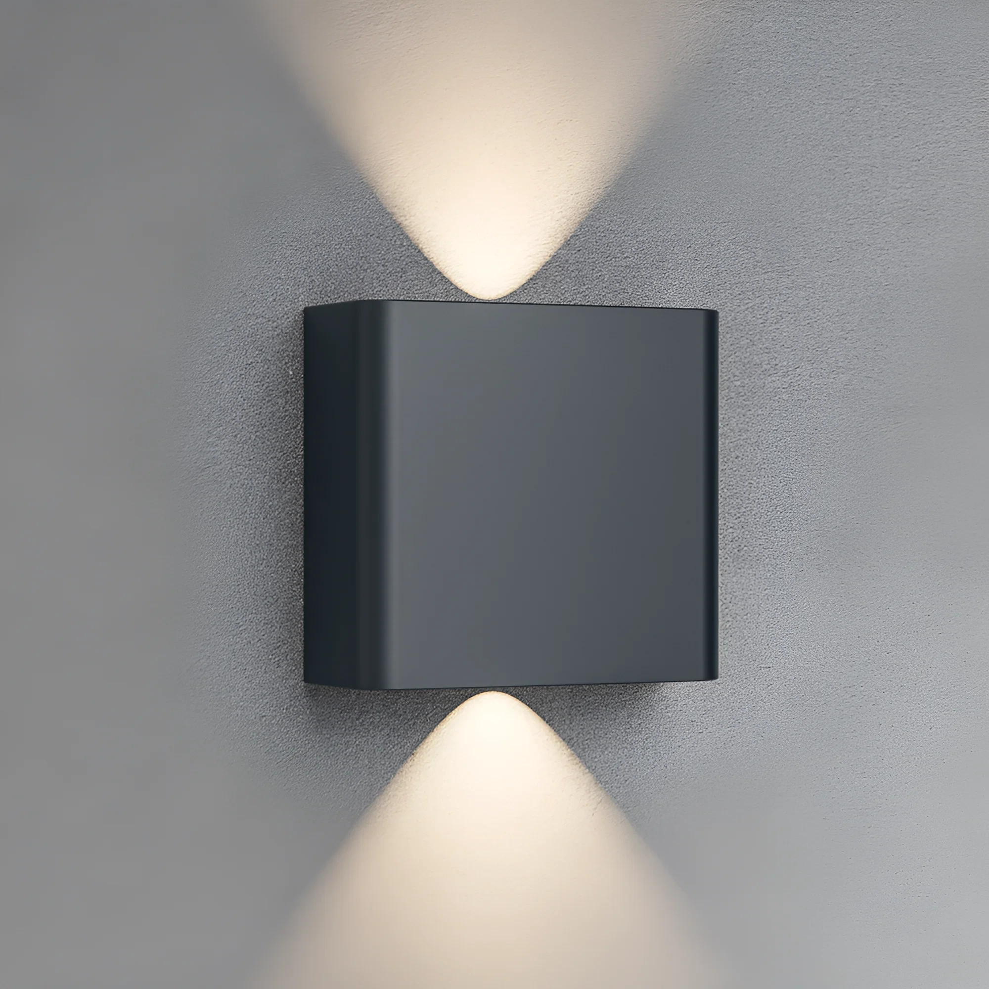 LED ZIDNA SVETILJKA 2X1W SIVI CCT IP65 — slika 2