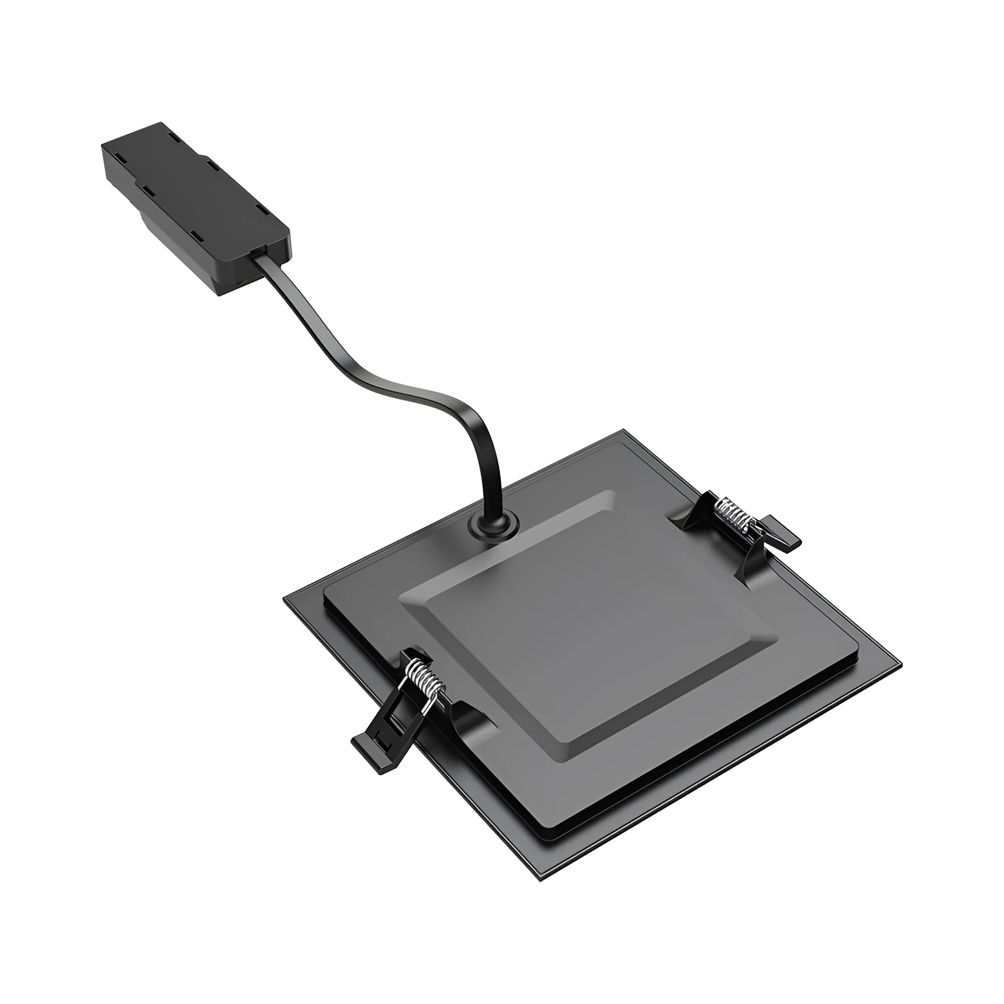 LED PANEL UGRADNI KVADRATNI 3" 4W CRNI CCT — slika 5