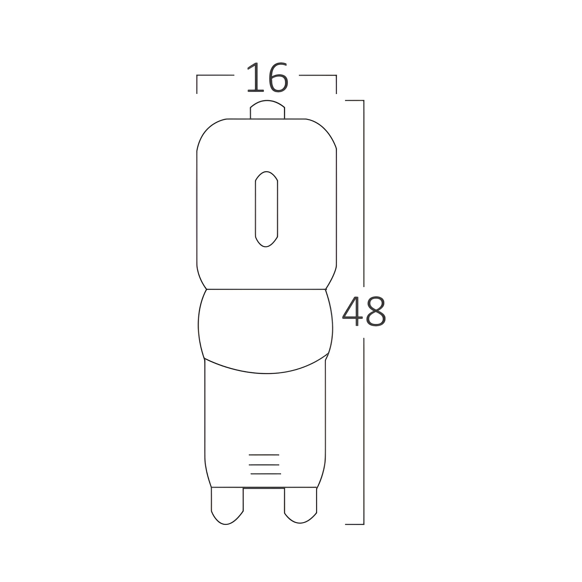 DIMABILNA LED KAPSULA G9 3W 4000K 220V — slika 3
