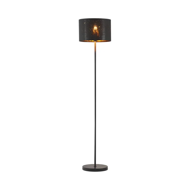 PODNA LAMPA E27 CRNI
