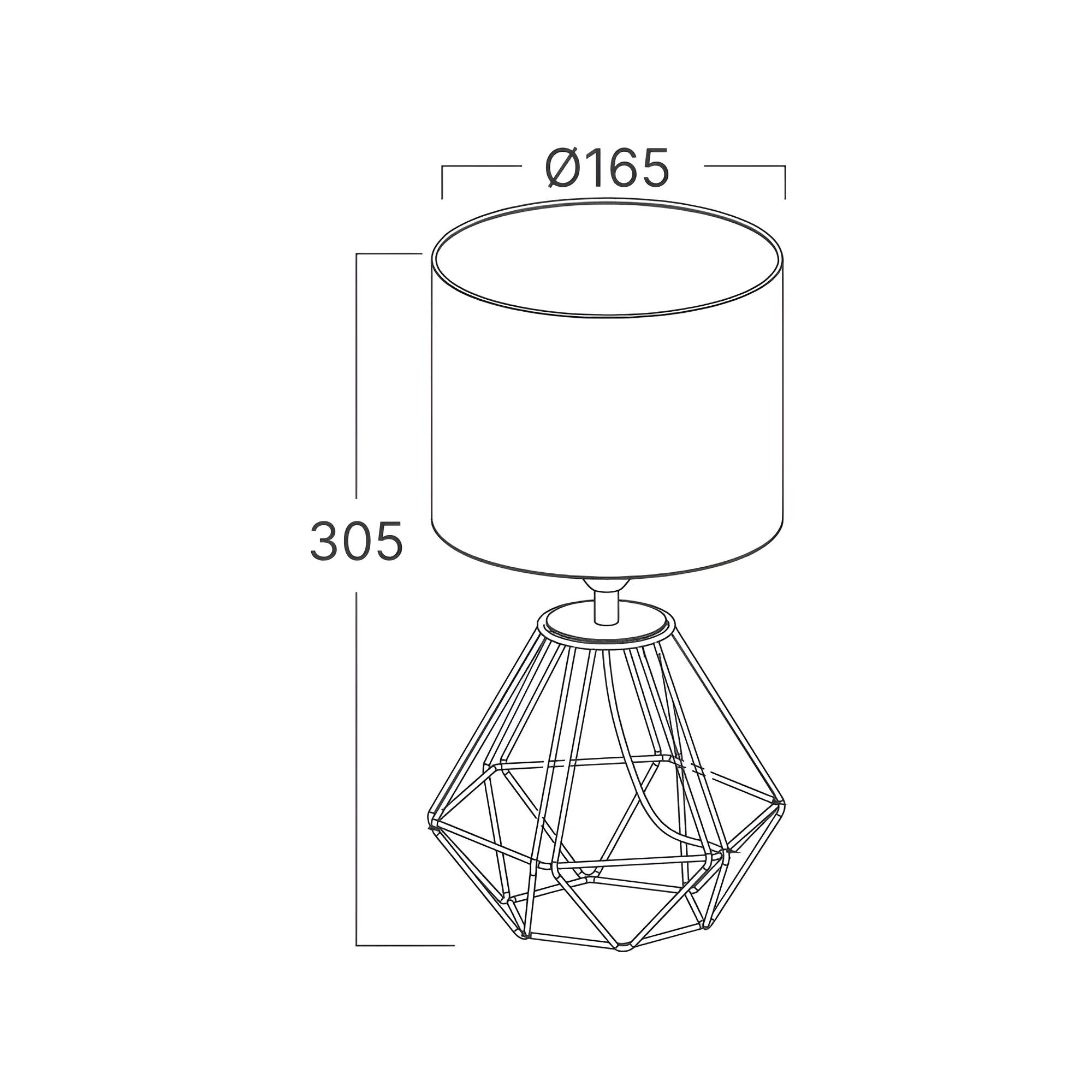 STONA LAMPA E14 BELI — slika 4