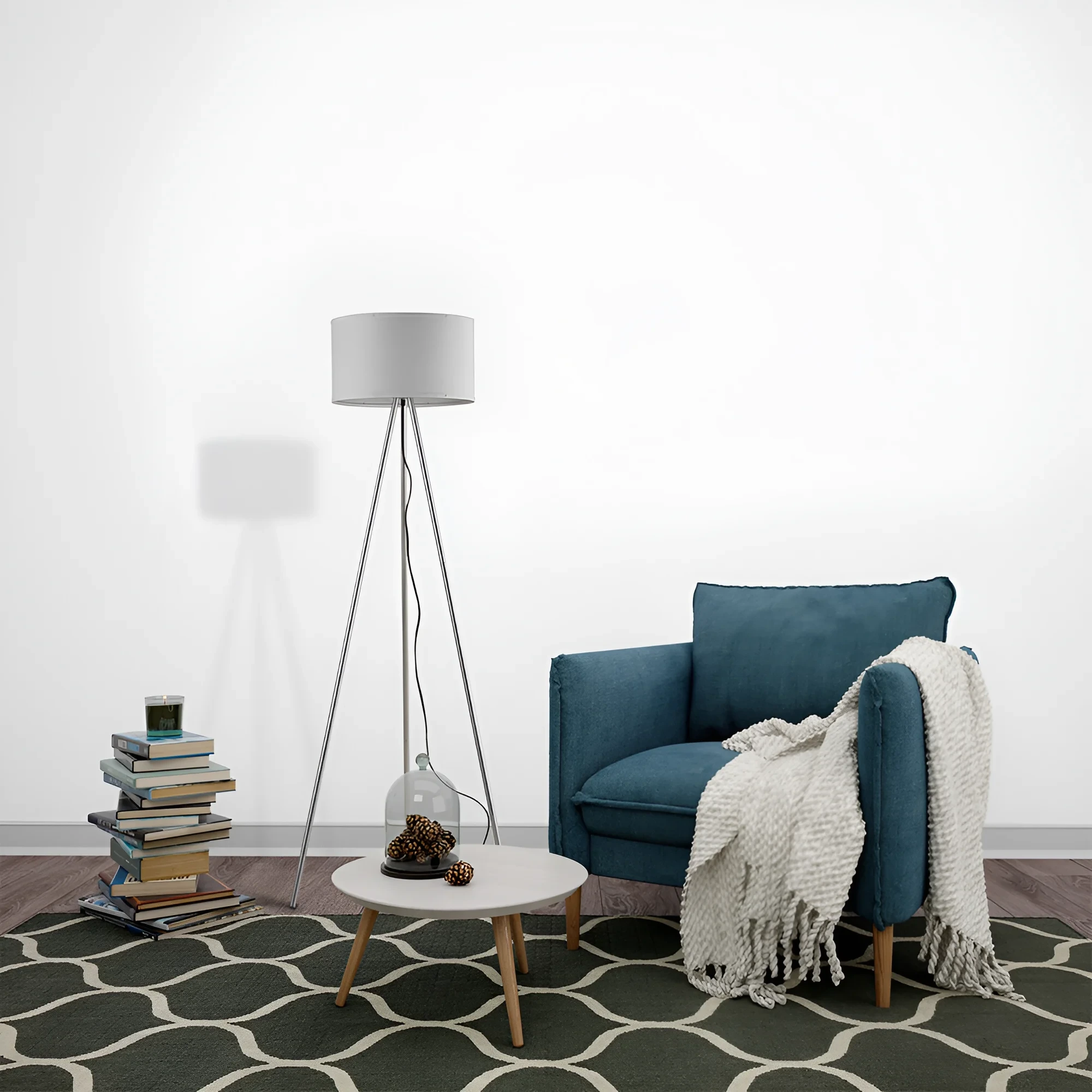 PODNA LAMPA E27 BELI — slika 2