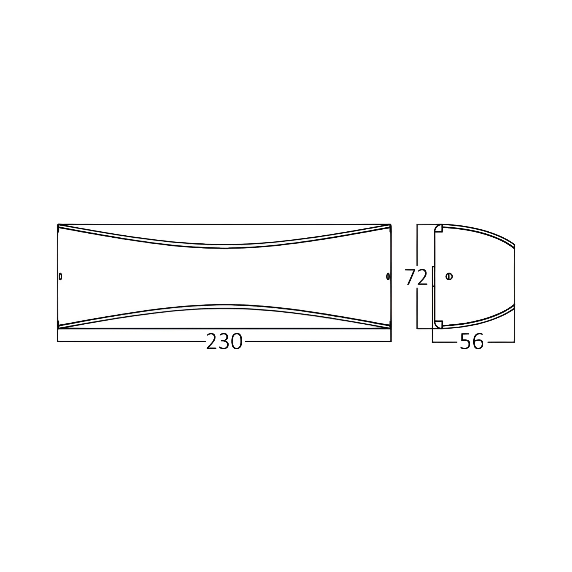 LED ZIDNA SVETILJKA 10W 3000K IP54 — slika 5