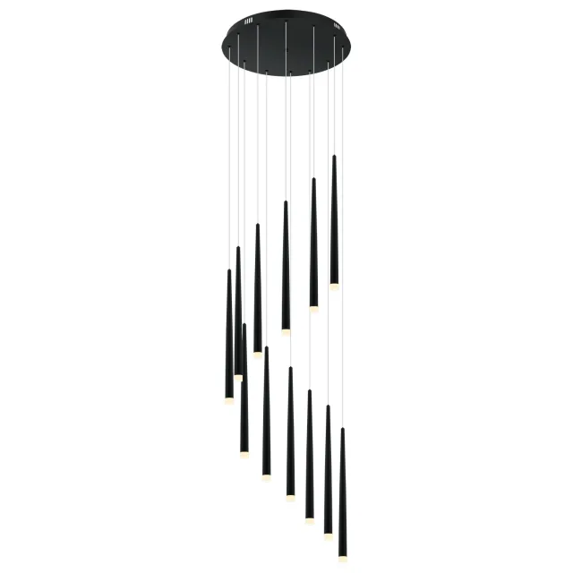 LED luster F2605-12LS BK