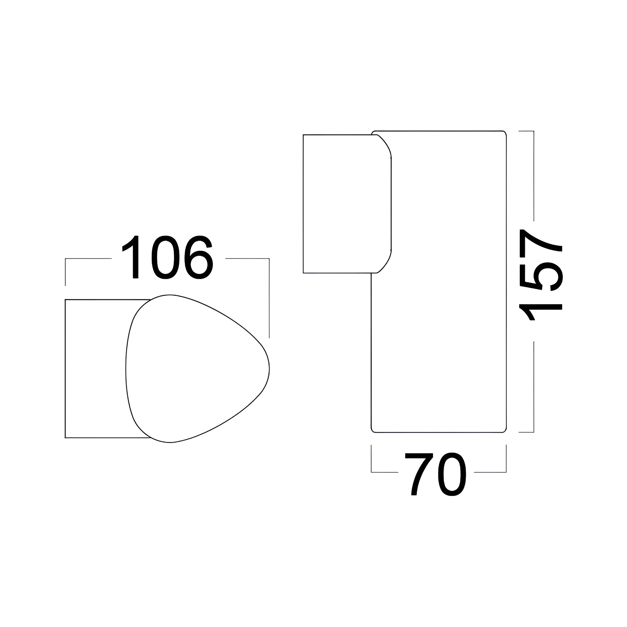 LED ZIDNA SVETILJKA 5W 3000K IP54 — slika 4