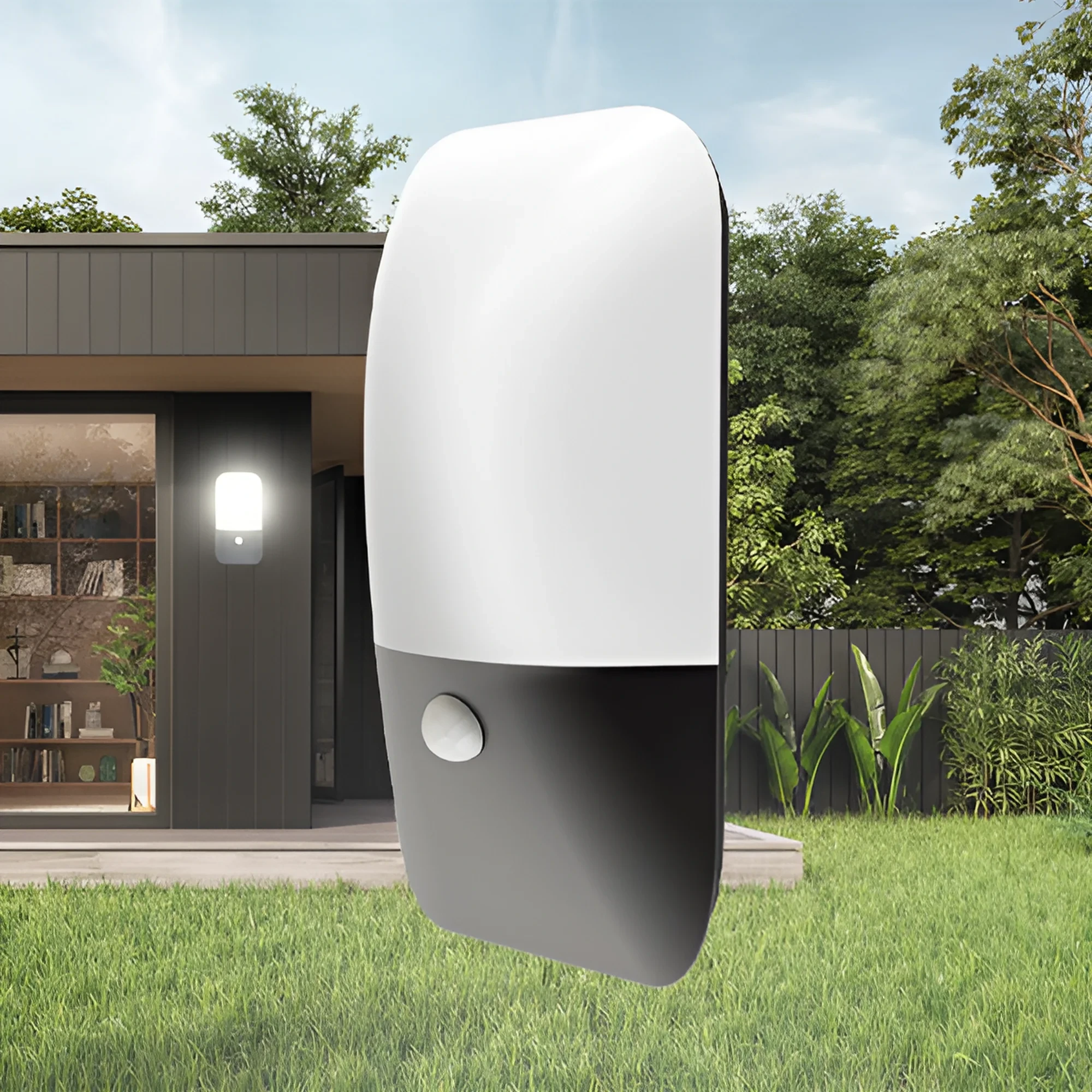 LED ZIDNA SVETILJKA 12W 3000K SA SENZOROM IP54 — slika 2